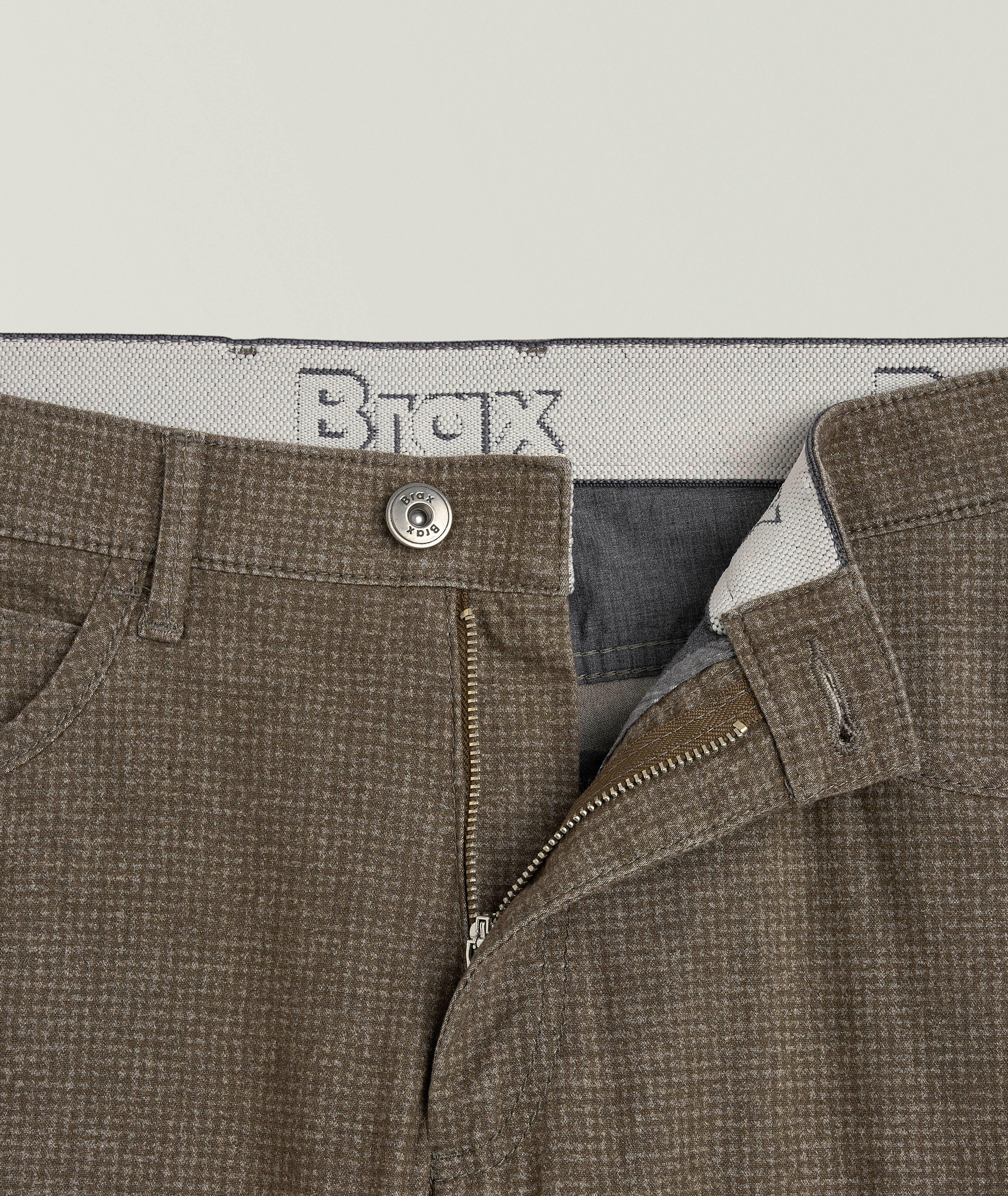 Pantalon Chuck en mélange de coton à pied-de-poule image 1