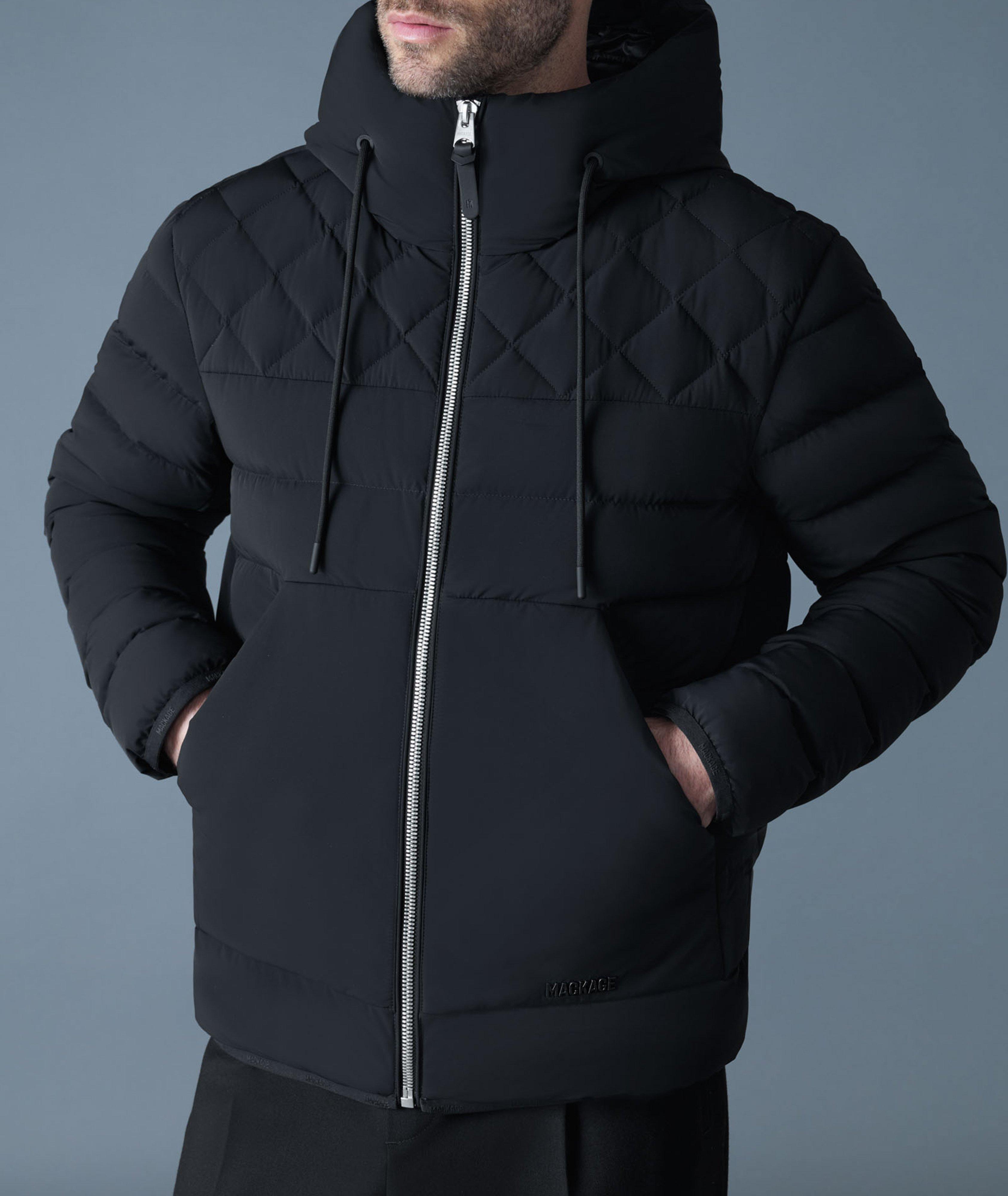 Bergen Quilted Down Hooded Jacket image 1