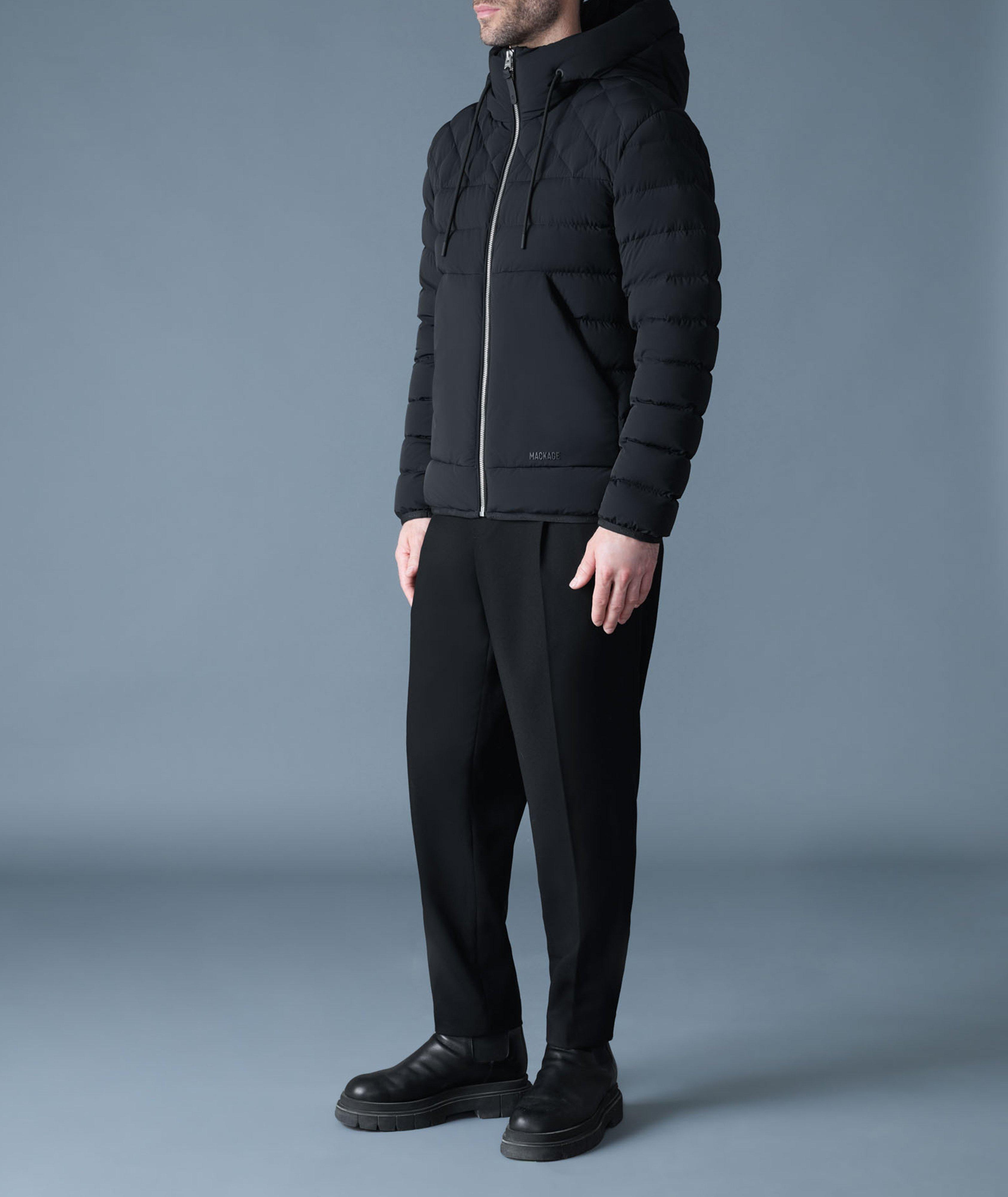 Bergen Quilted Down Hooded Jacket image 3