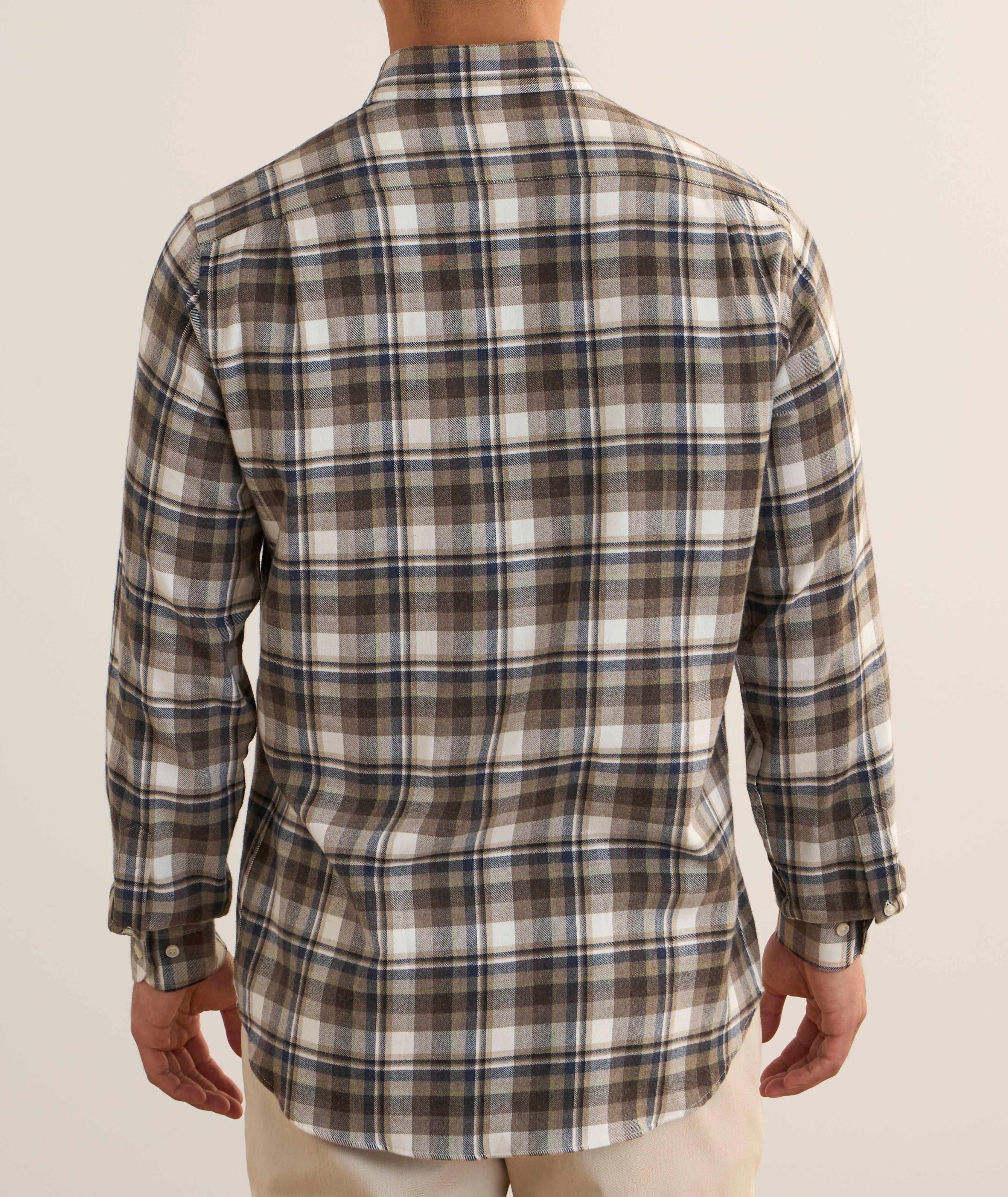 X-Soft Check Cotton Flannel Shirt image 2