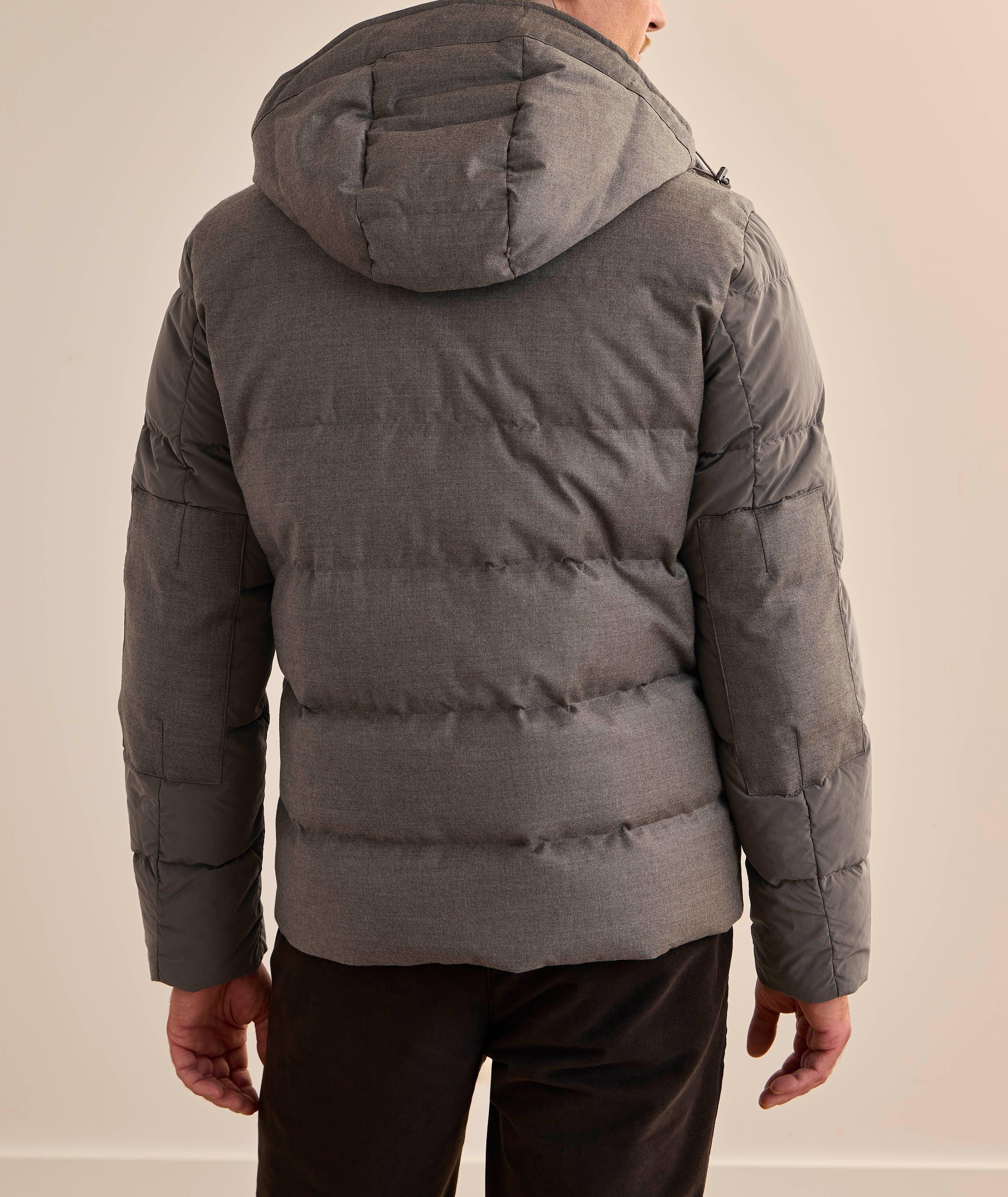 Wool-Silk Down Puffer Jacket image 2