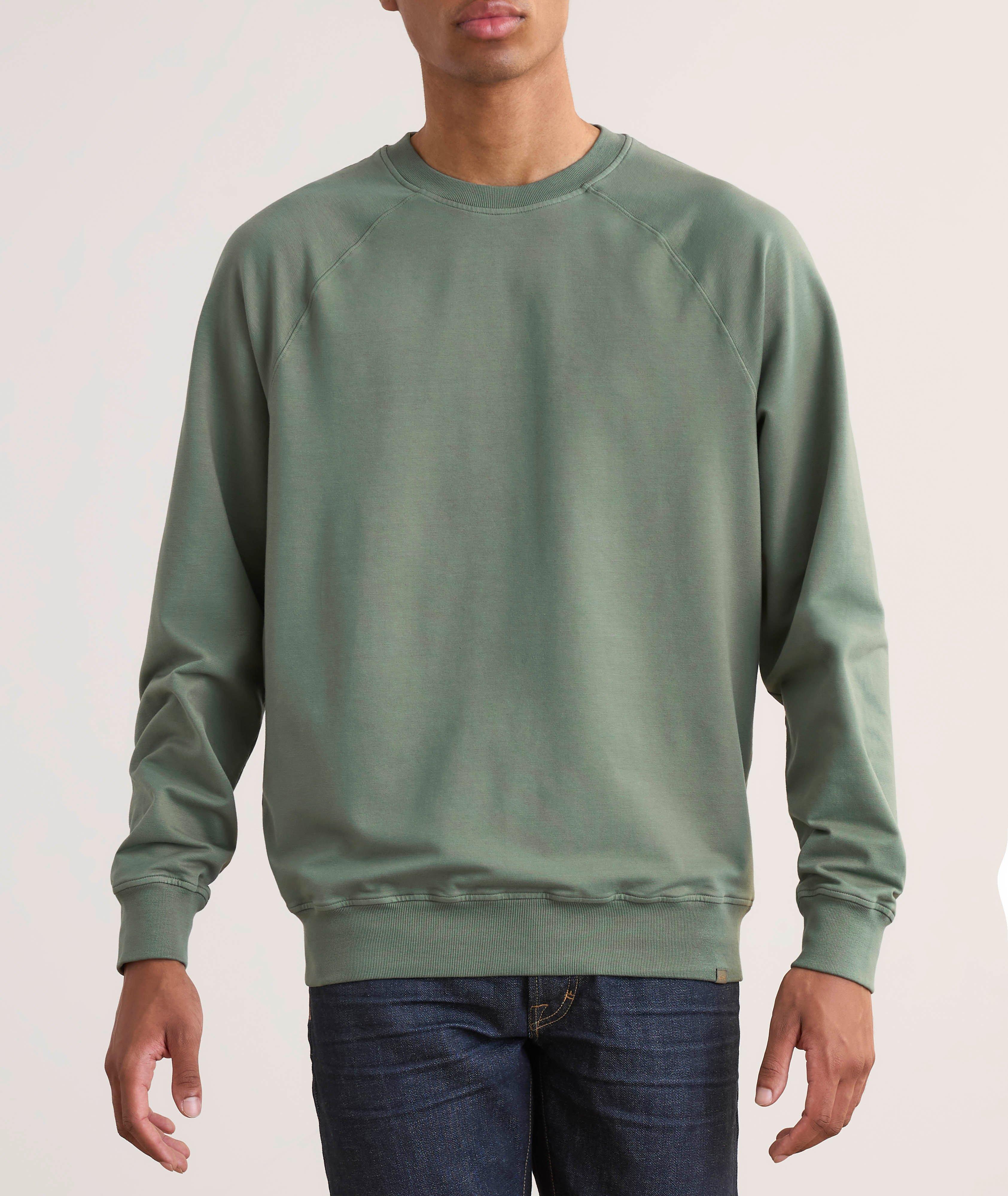 X-Soft Garment-Dyed Raglan Sweatshirt image 1