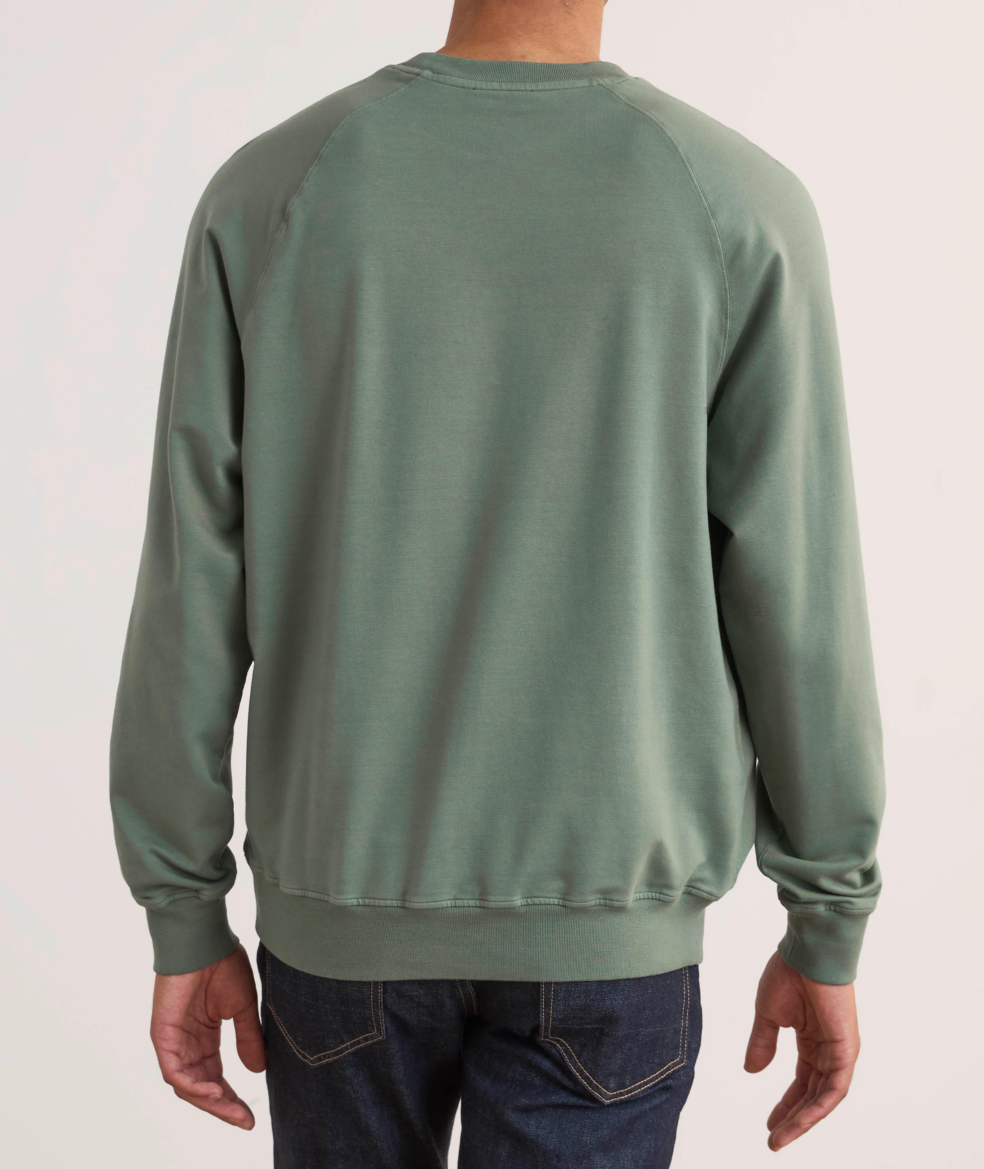 X-Soft Garment-Dyed Raglan Sweatshirt image 2