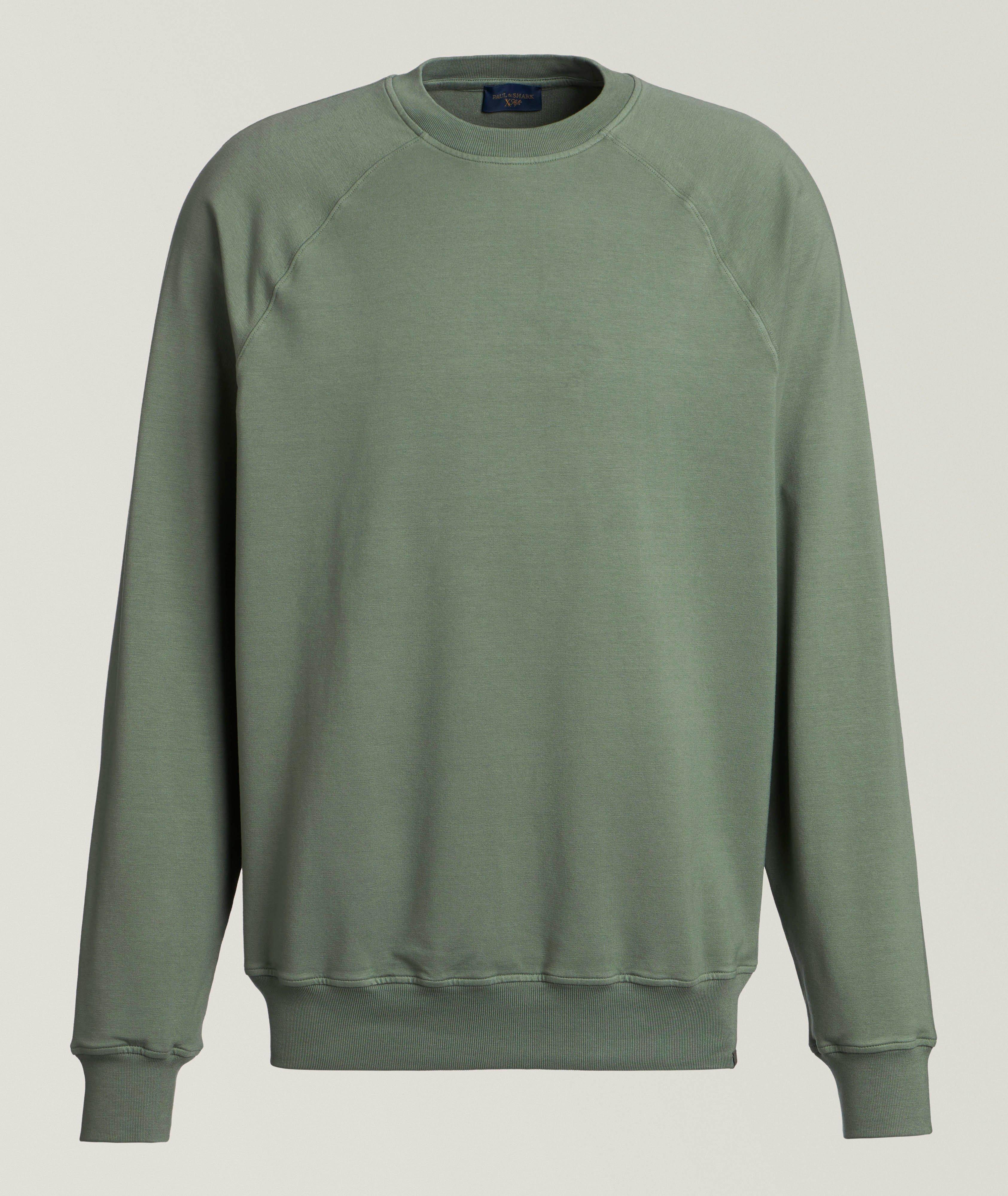 X-Soft Garment-Dyed Raglan Sweatshirt image 0