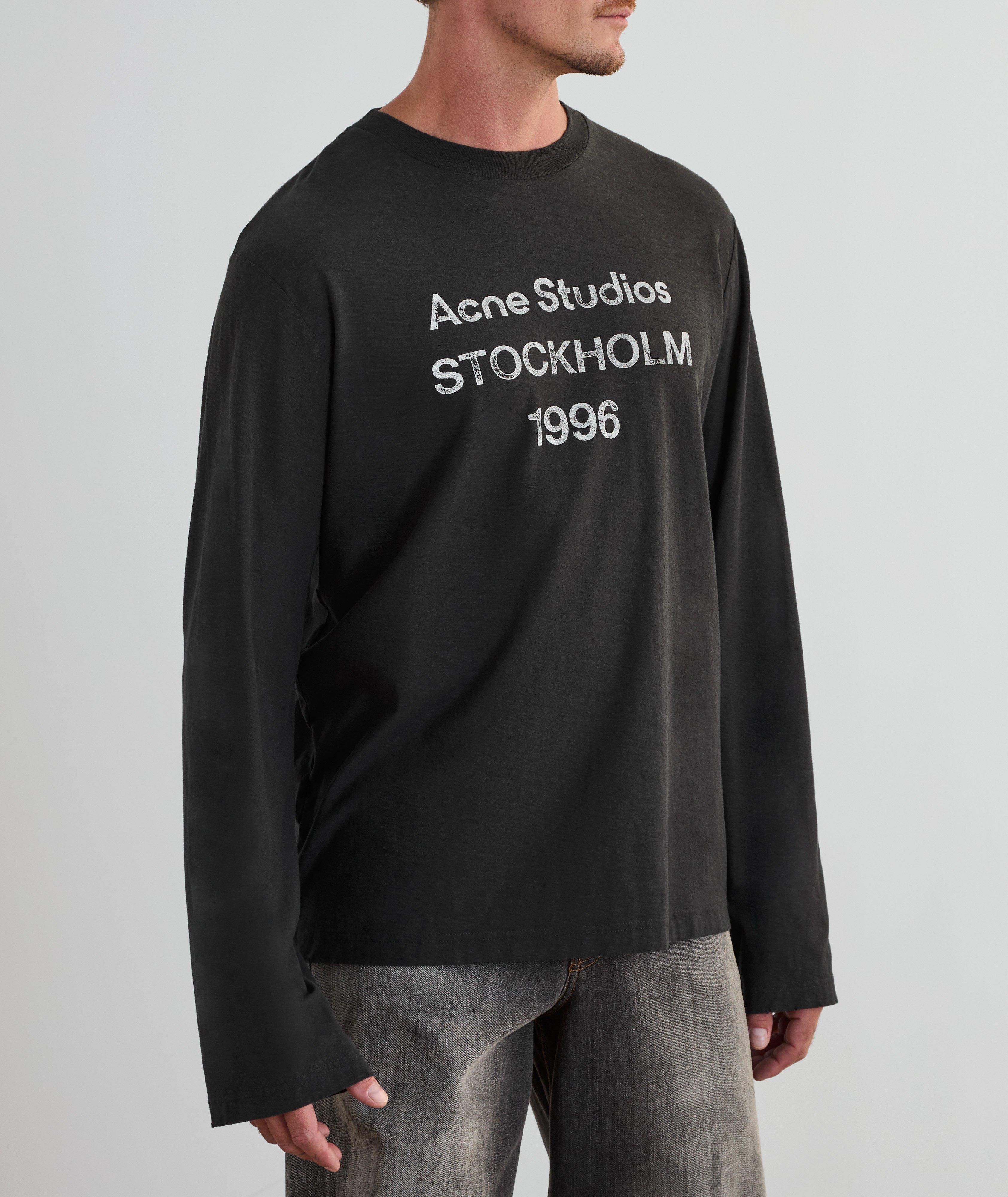 T-shirt à manches longues Logo 1996 délavé image 1