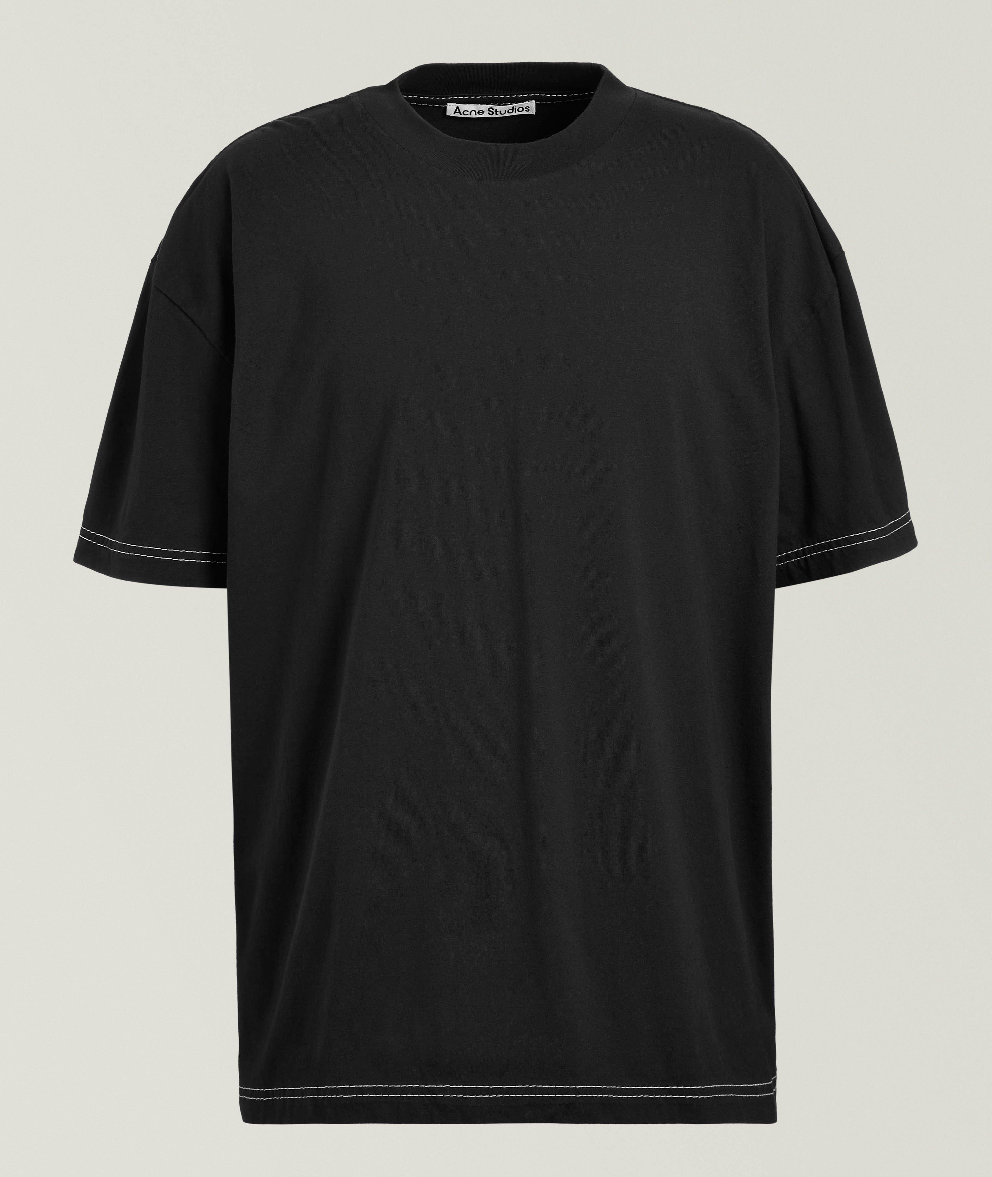 T-shirt brodé délavé image 0