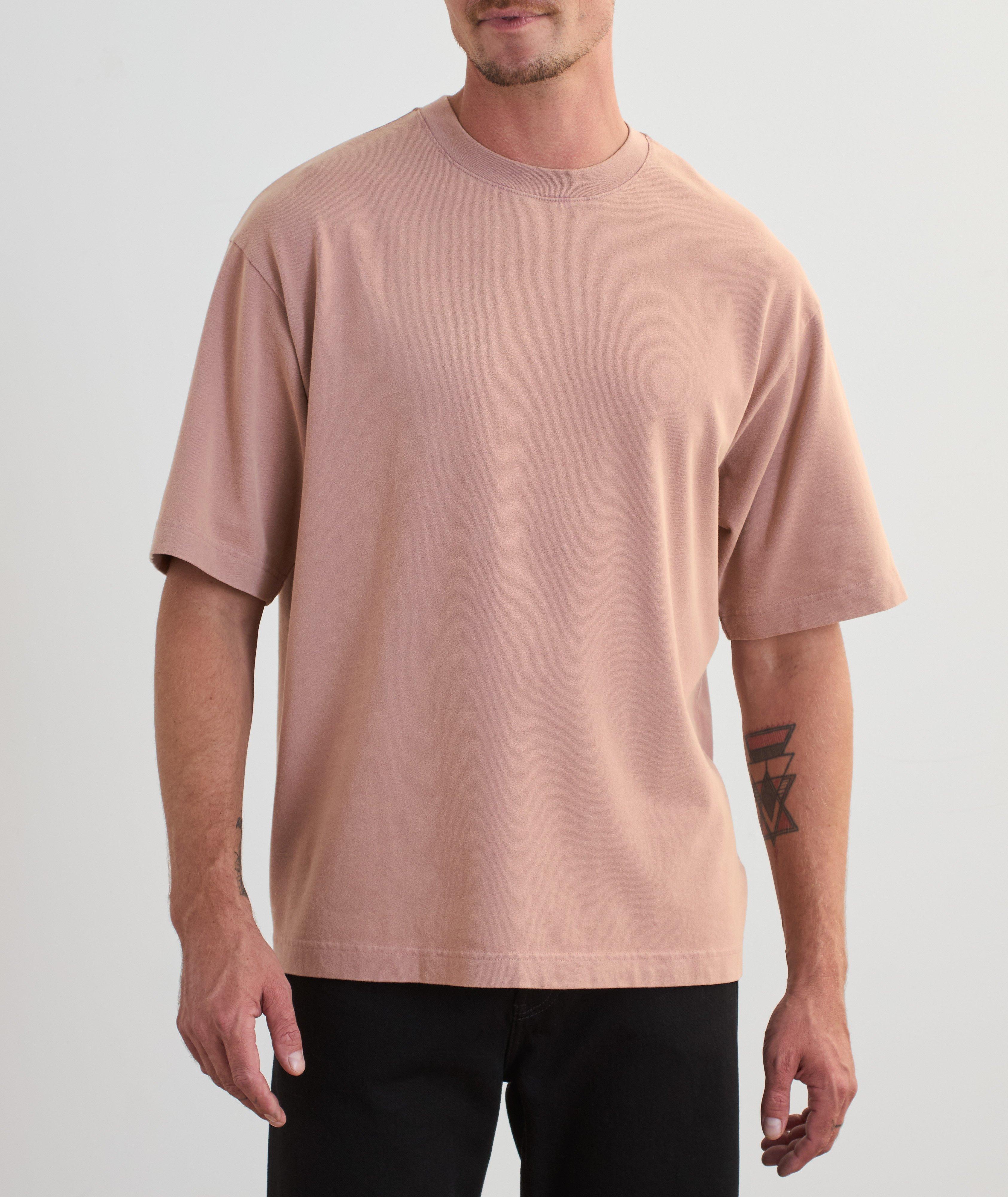 Garment-Dyed Cotton T-Shirt image 1