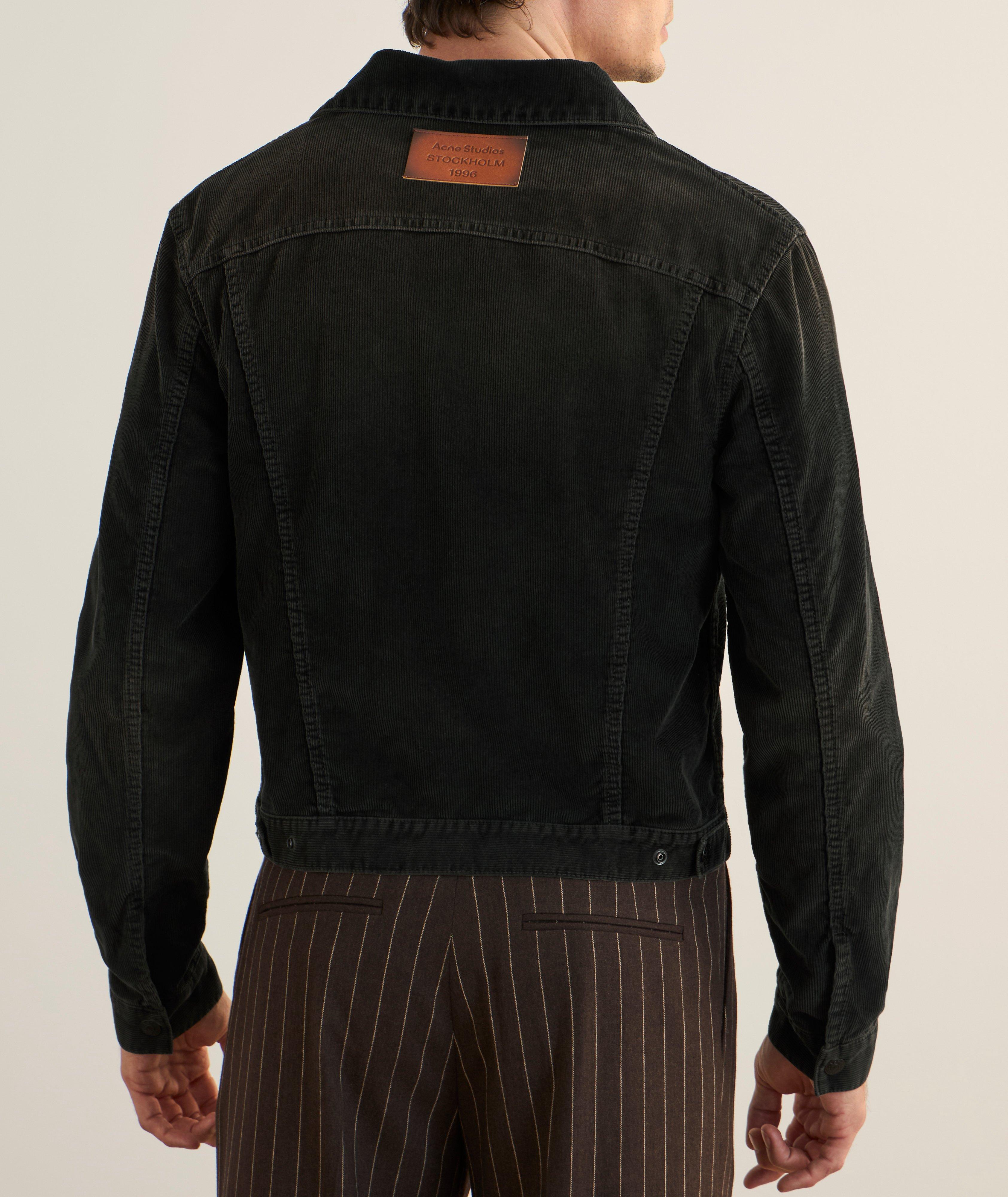 Veste vintage en velours côtelé délavé image 2