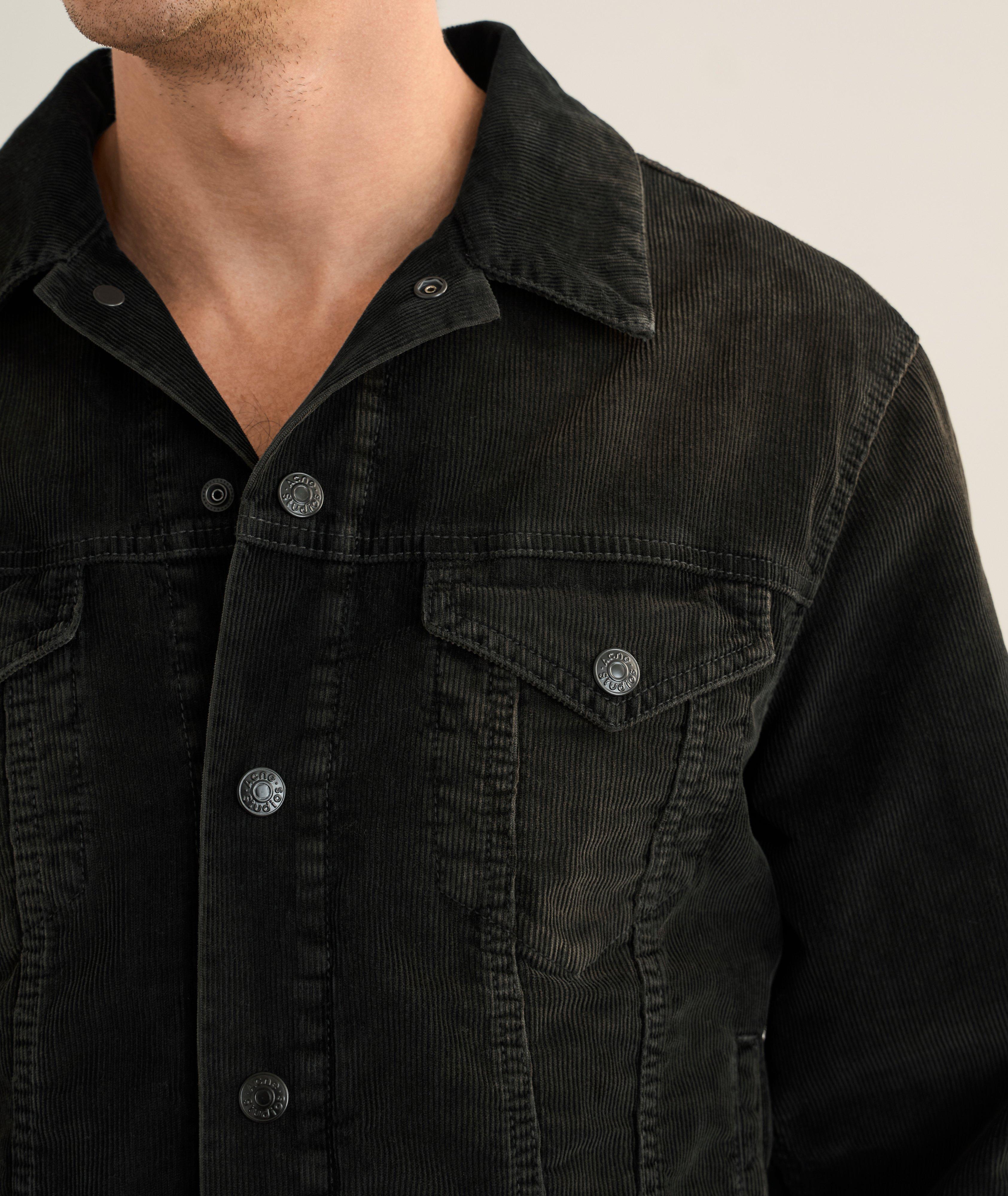Veste vintage en velours côtelé délavé image 3