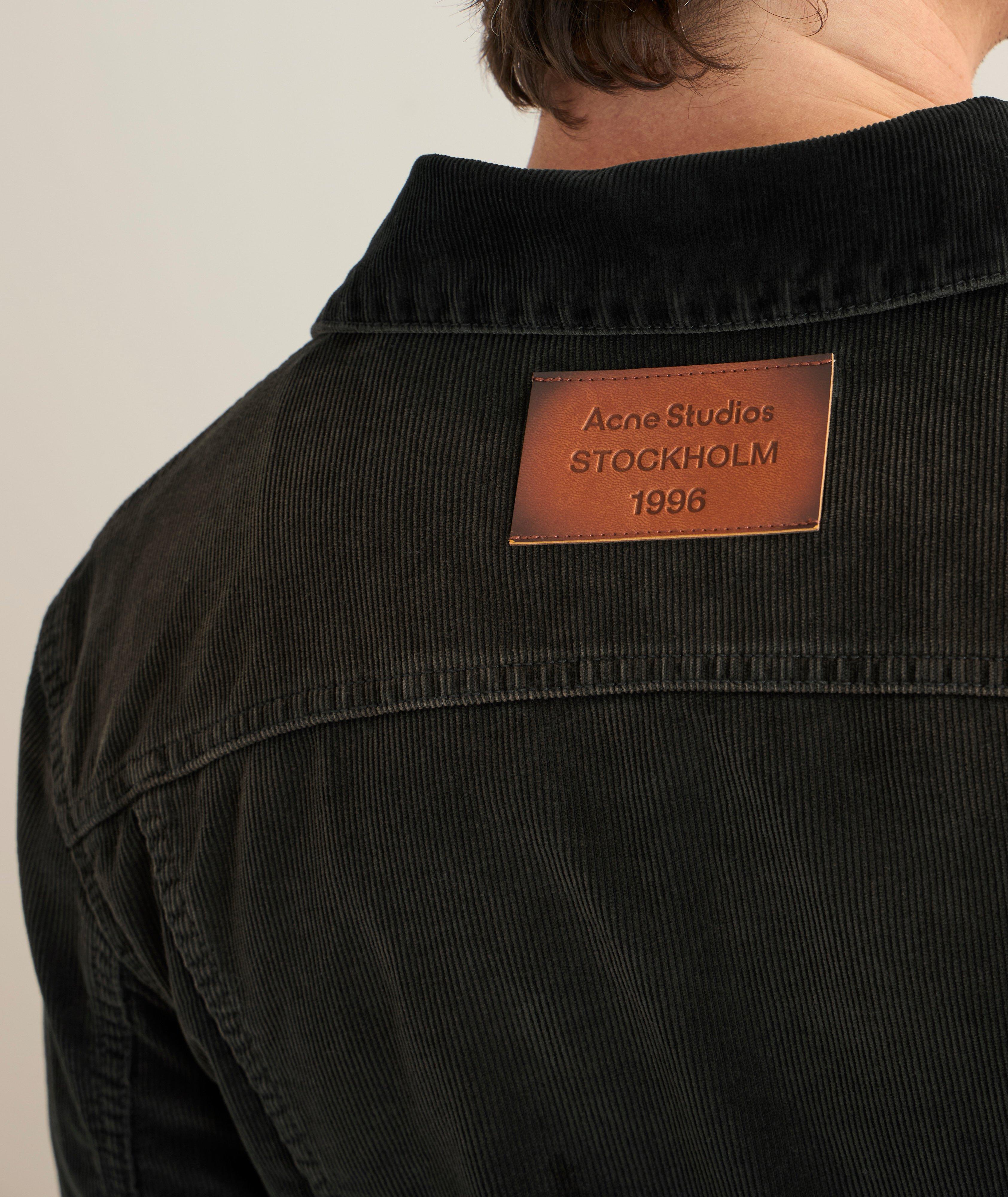 Veste vintage en velours côtelé délavé image 4