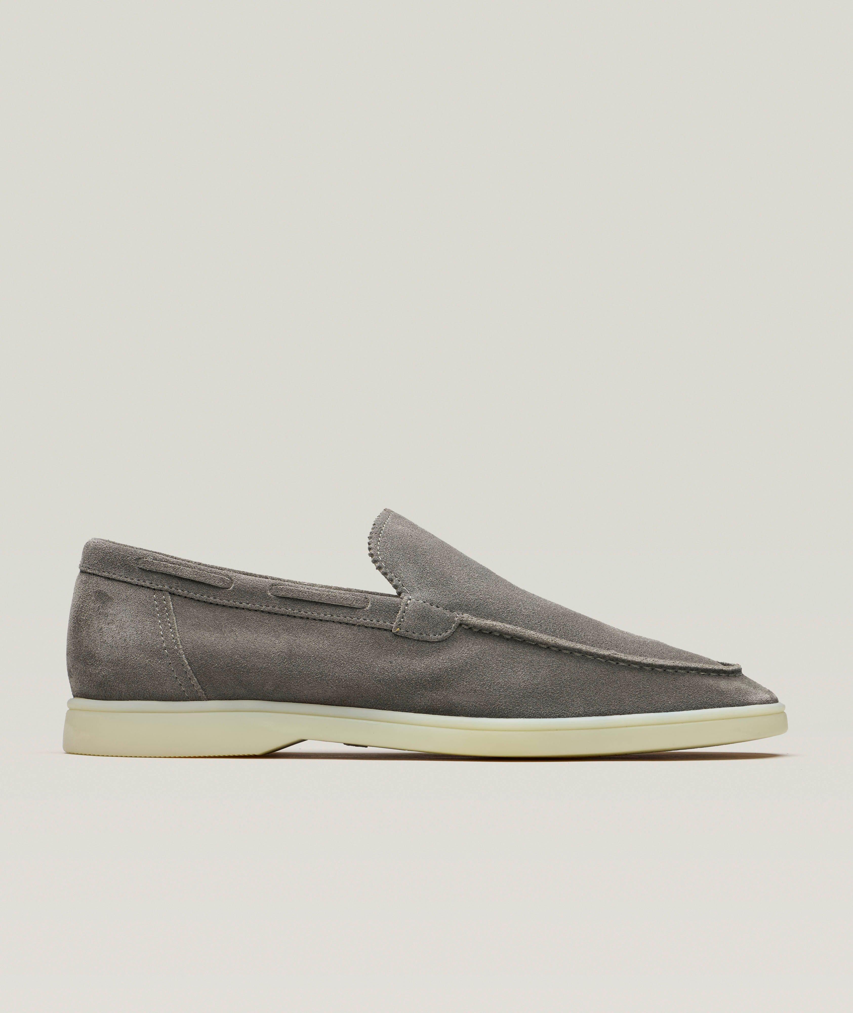 Mocassin bateau en suède Softey image 0