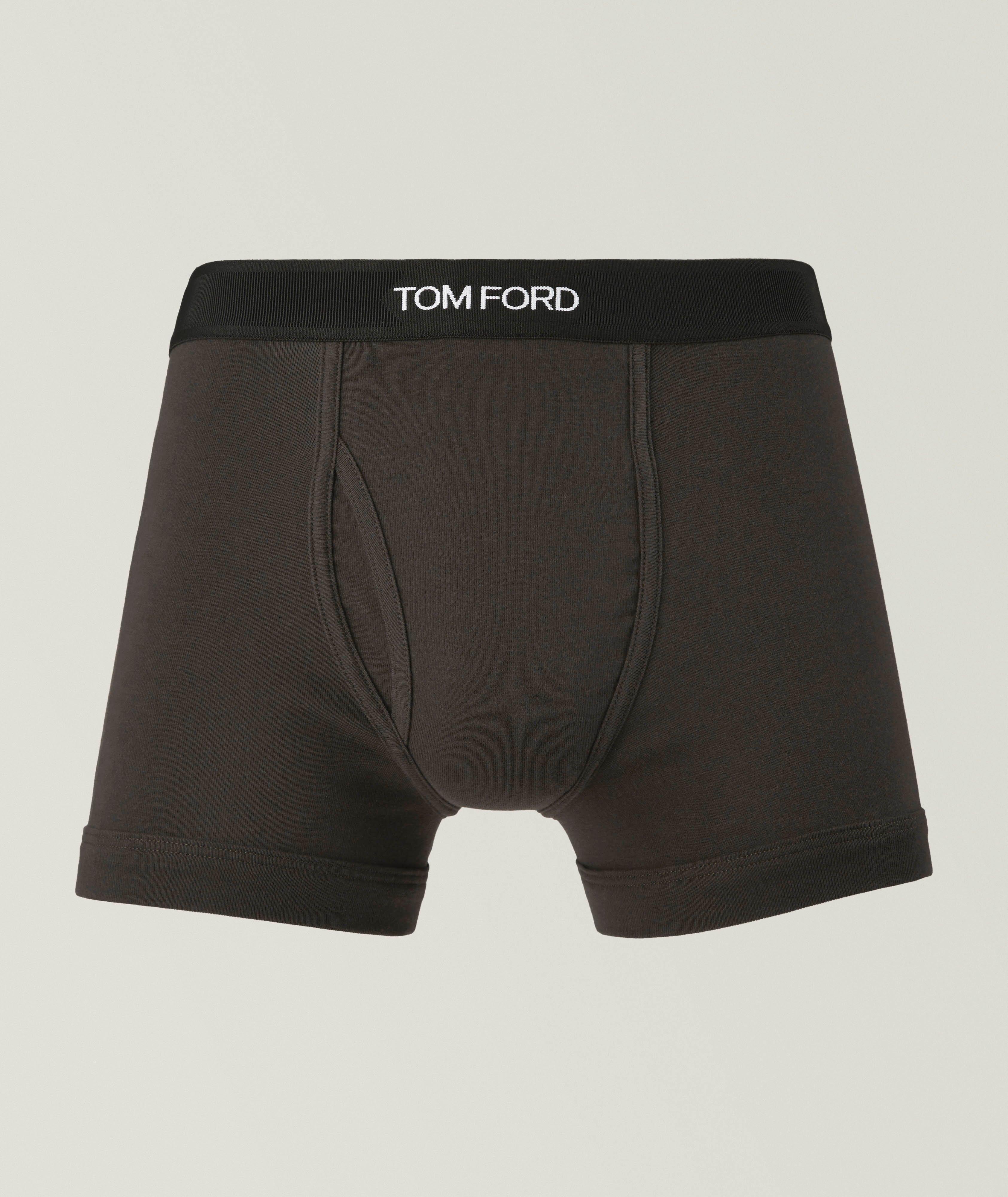 Stretch-Cotton Jersey Boxer Brief image 0