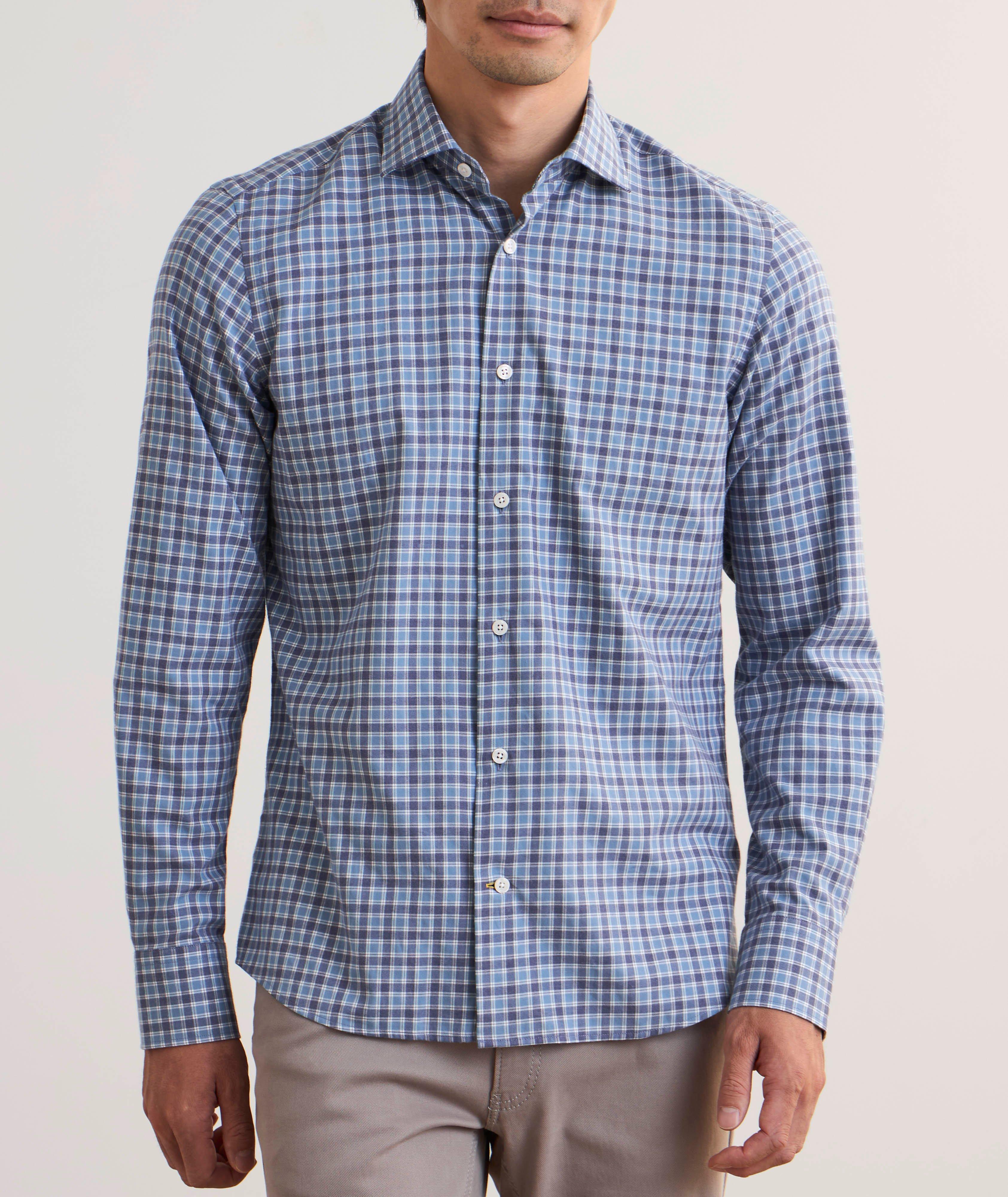 Reynolds Multi-Check Brushed Cotton Shirt image 1