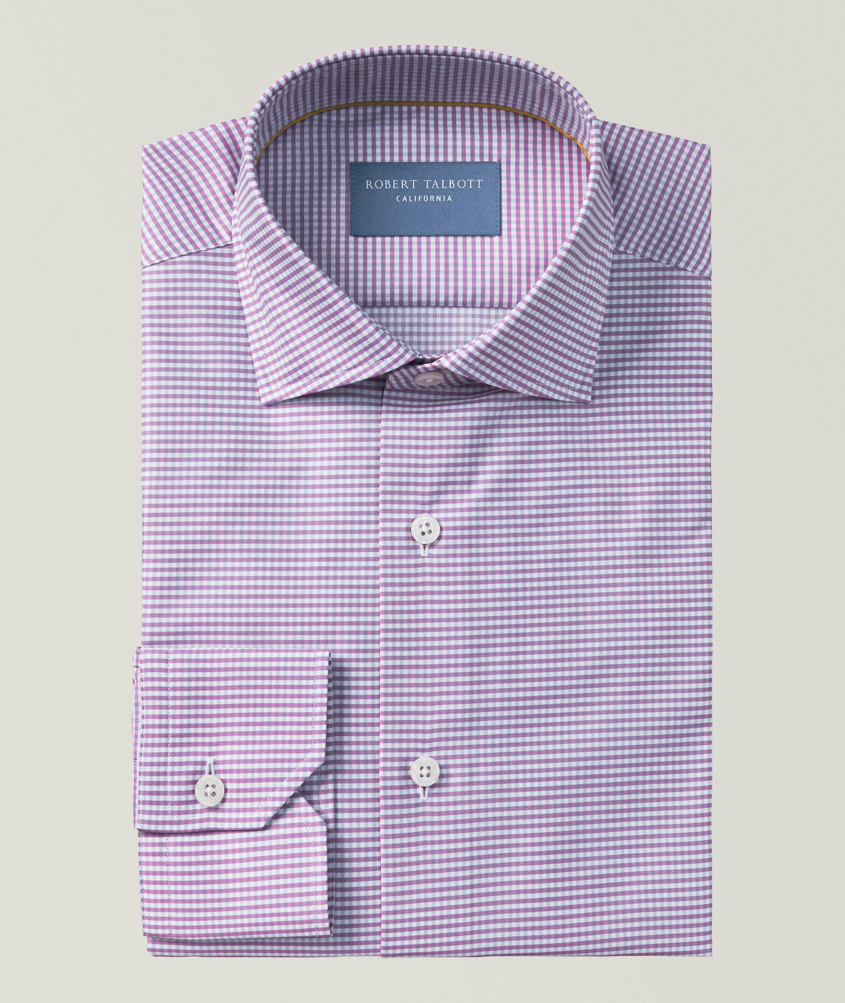 Chemise habillée Reynolds en twill de coton à motif quadrillé image 0