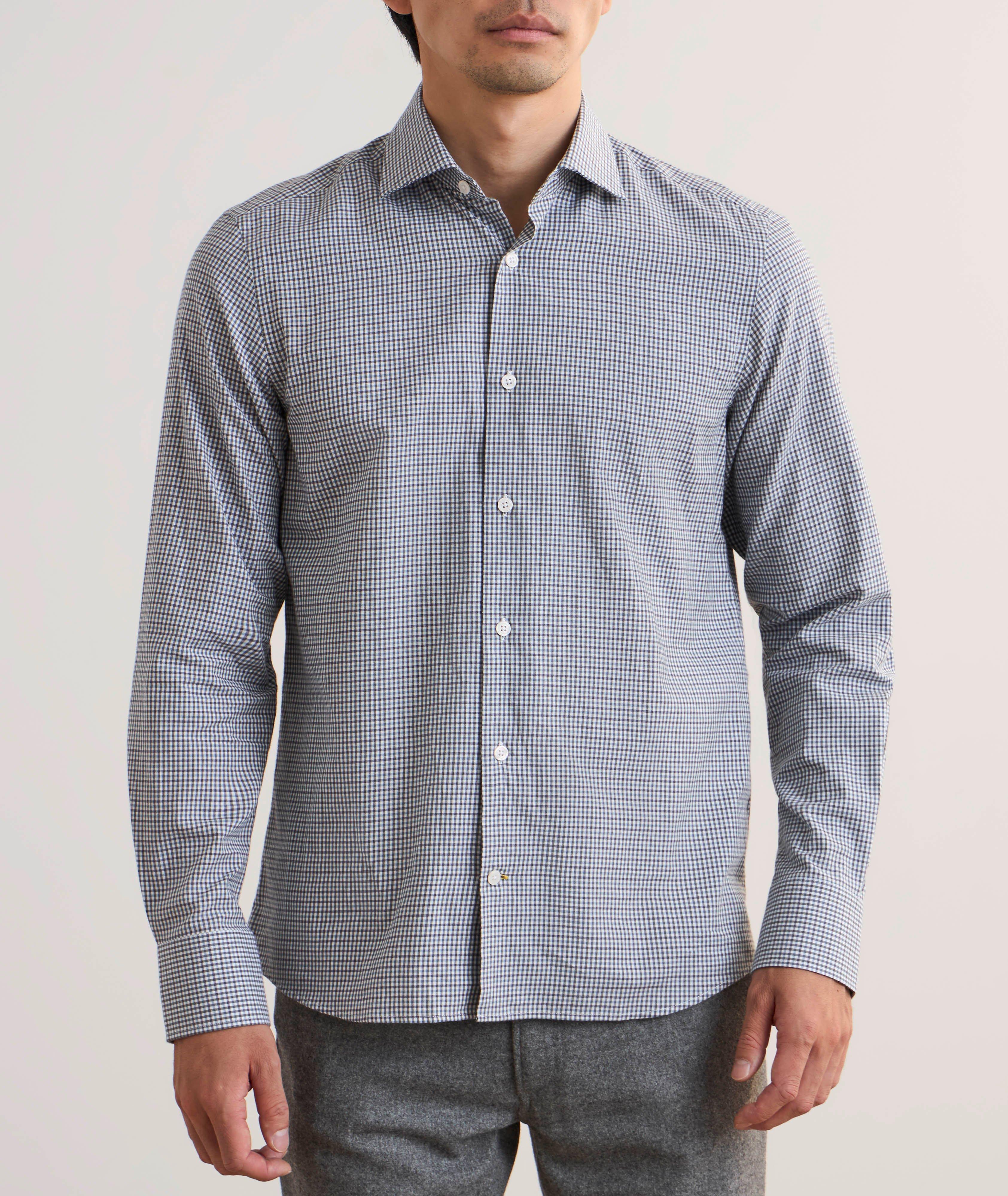 Reynolds Multi-Check Brushed Cotton Shirt image 1