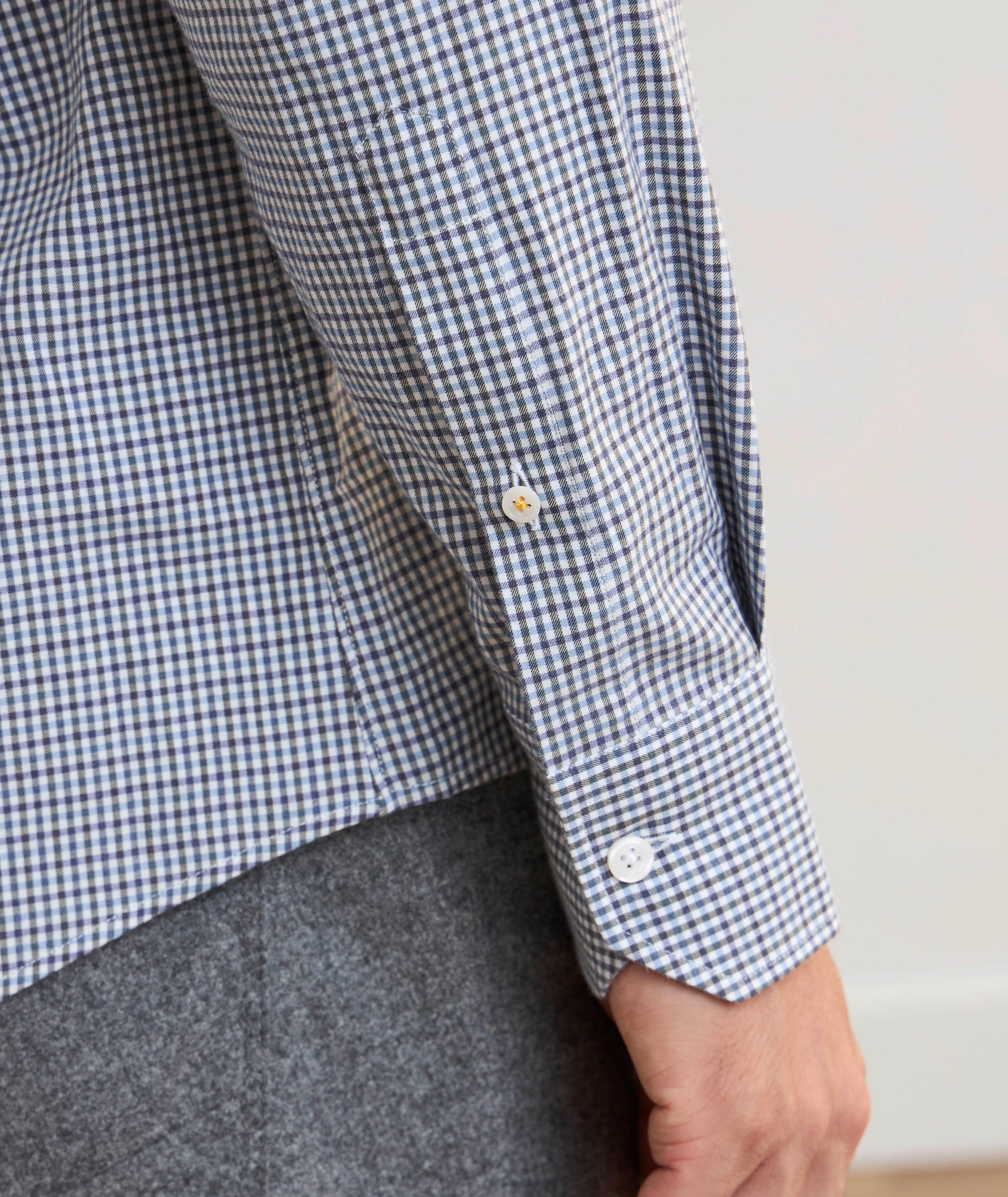 Reynolds Multi-Check Brushed Cotton Shirt image 3