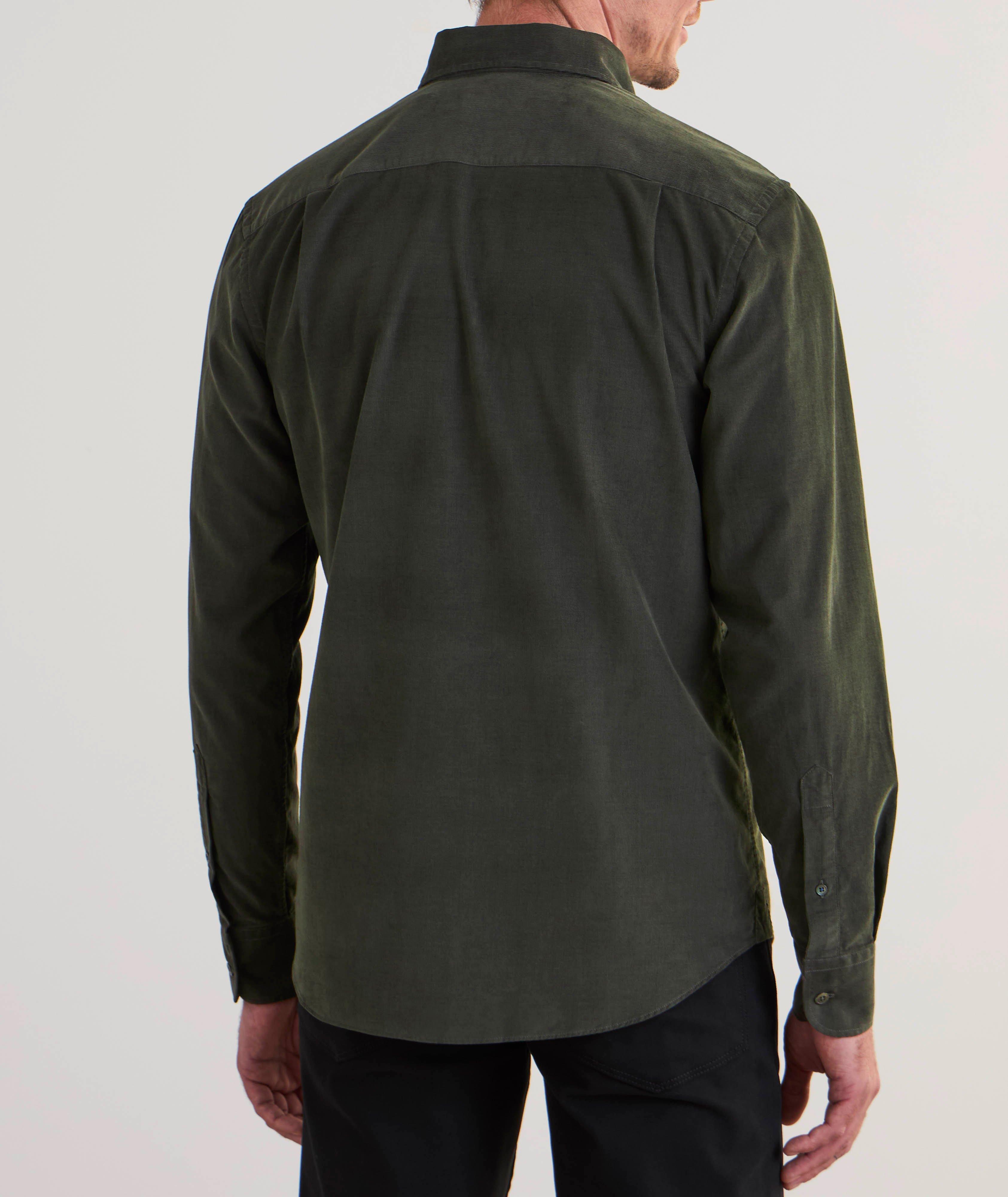 Morgan Micro-Corduroy Cotton Shirt image 2