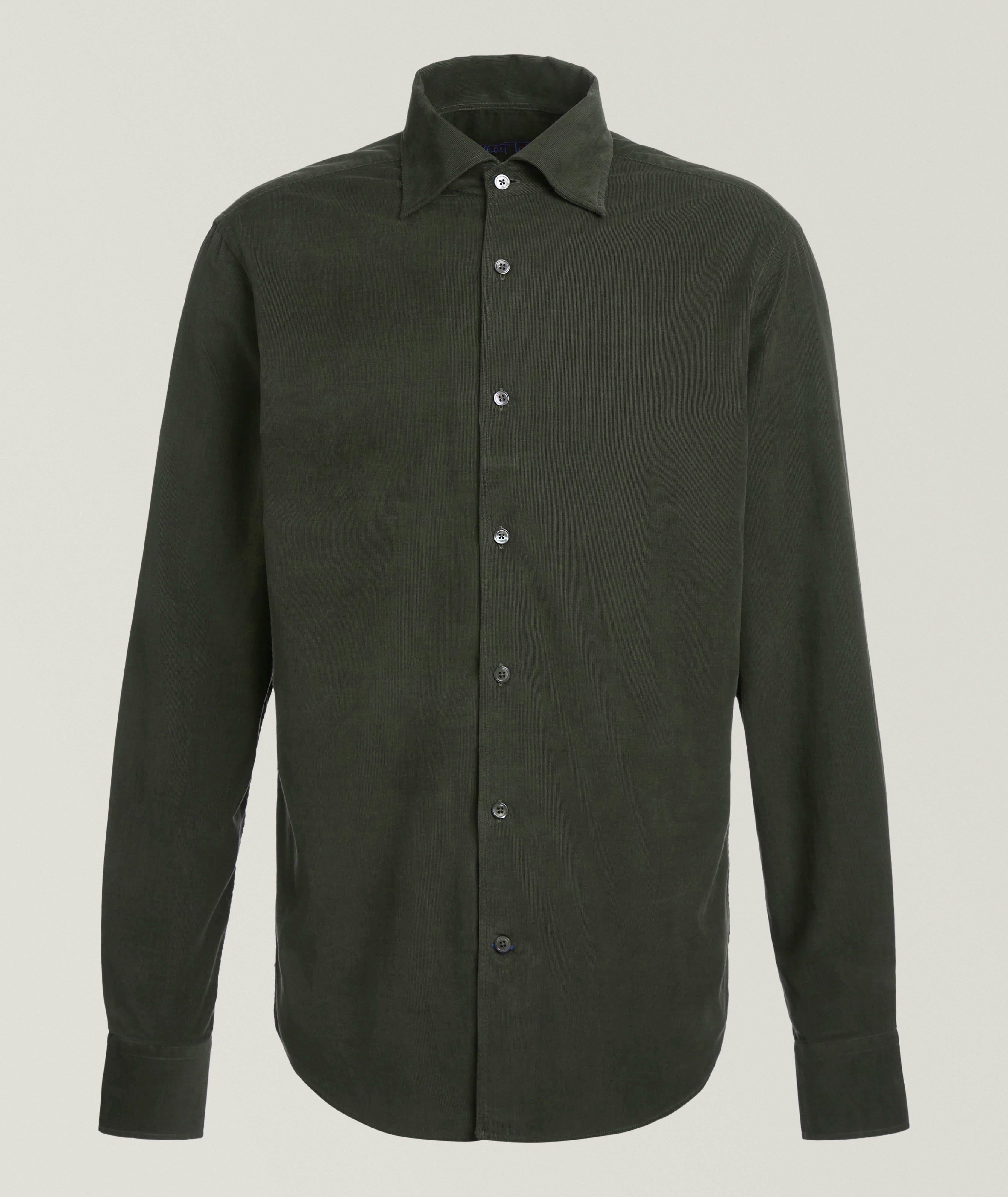 Morgan Micro-Corduroy Cotton Shirt image 0