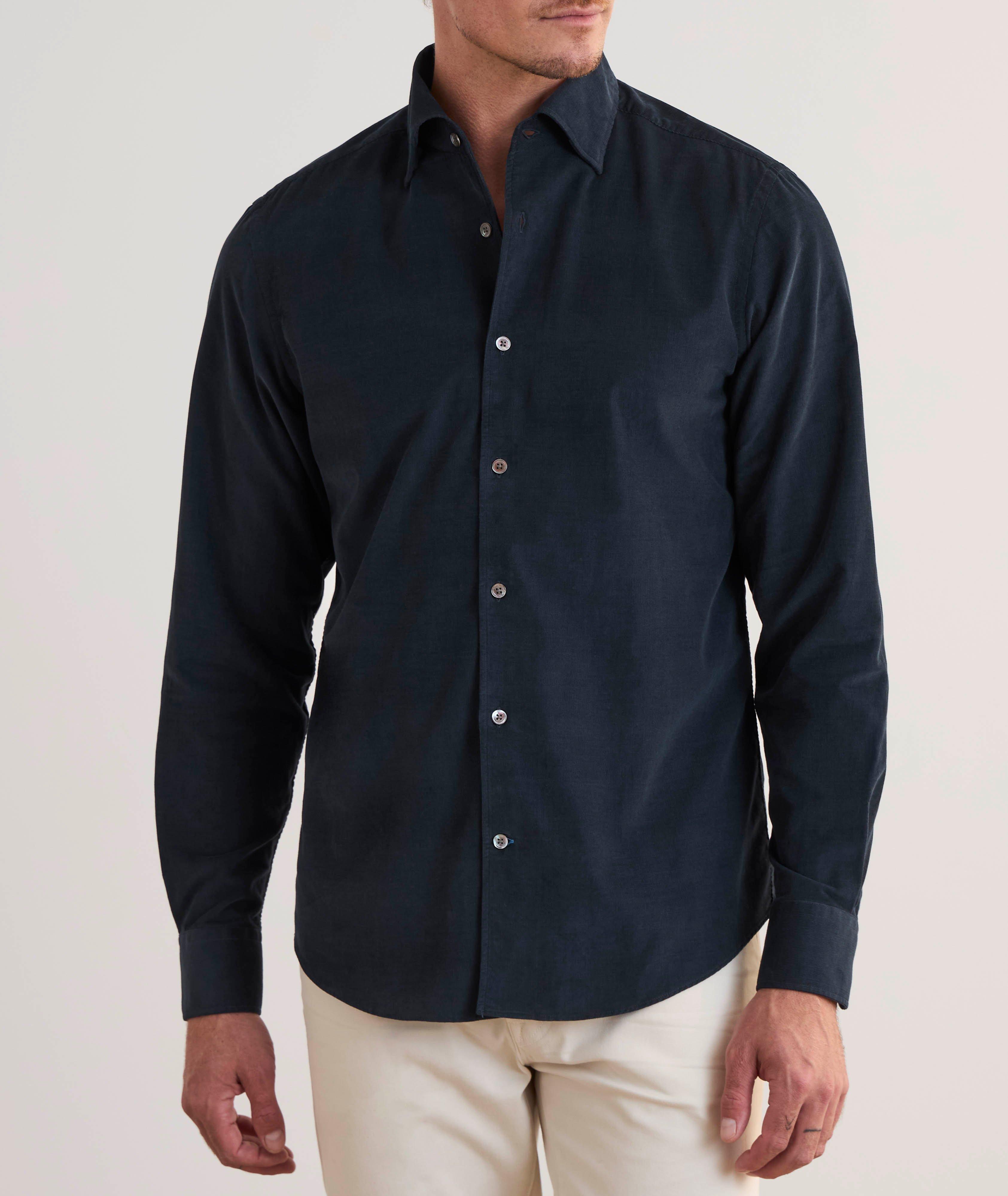 Chemise Morgan en velours finement côtelé image 1