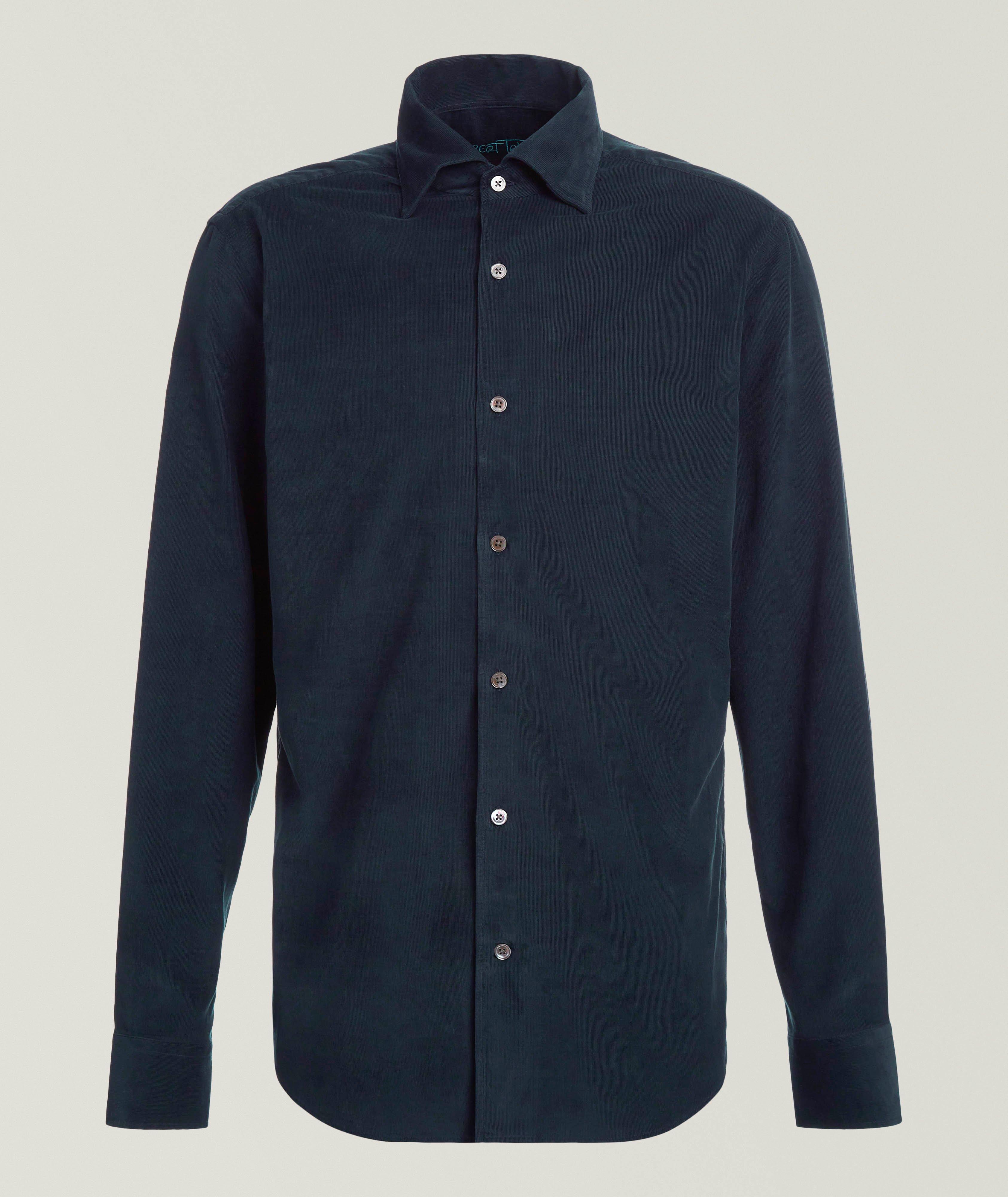 Chemise Morgan en velours finement côtelé image 0