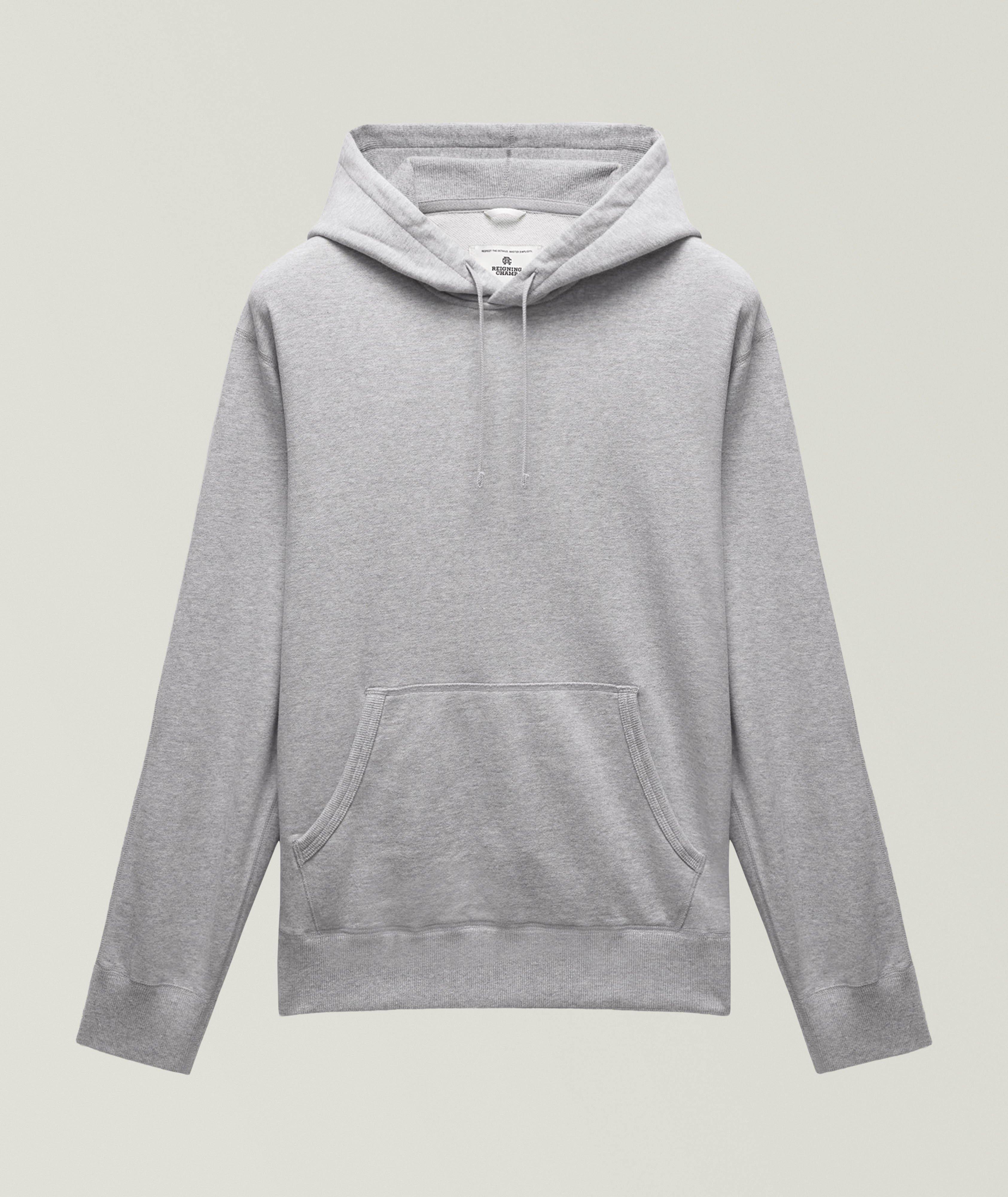 Midweight Terry Cotton Hooded Sweatshirt image 0