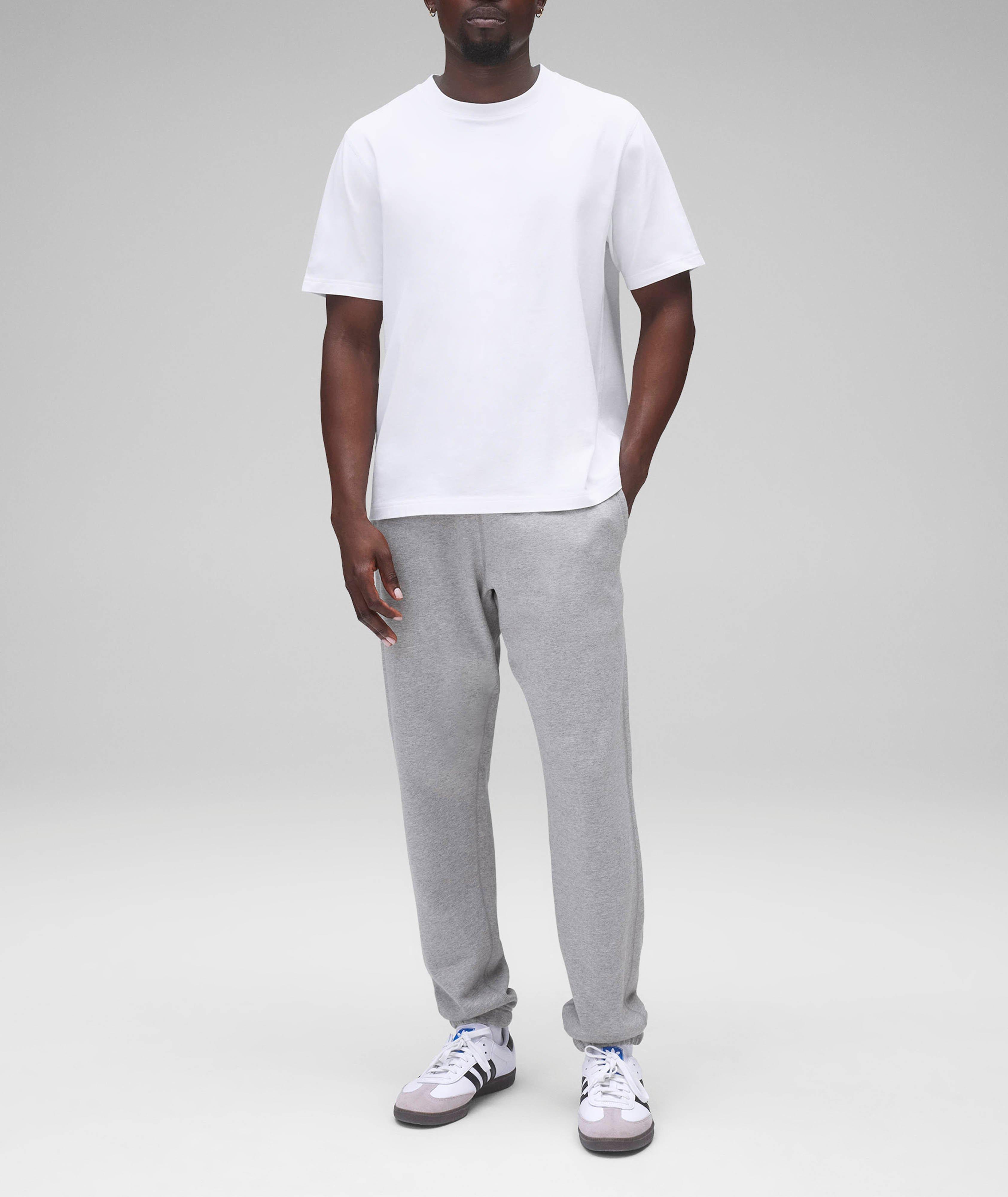 Pantalon sport en tissu bouclé de coupe amincie image 6