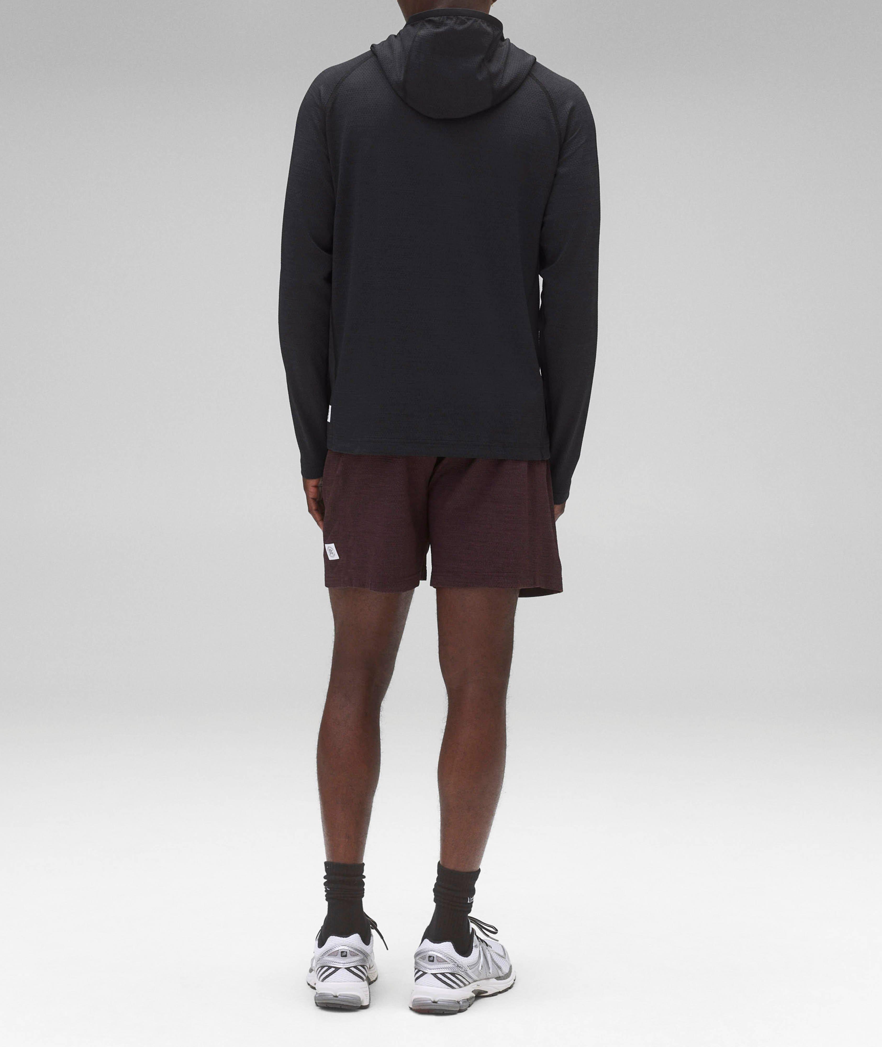Standard-Fit Solotex Mesh Hooded Sweatshirt  image 3