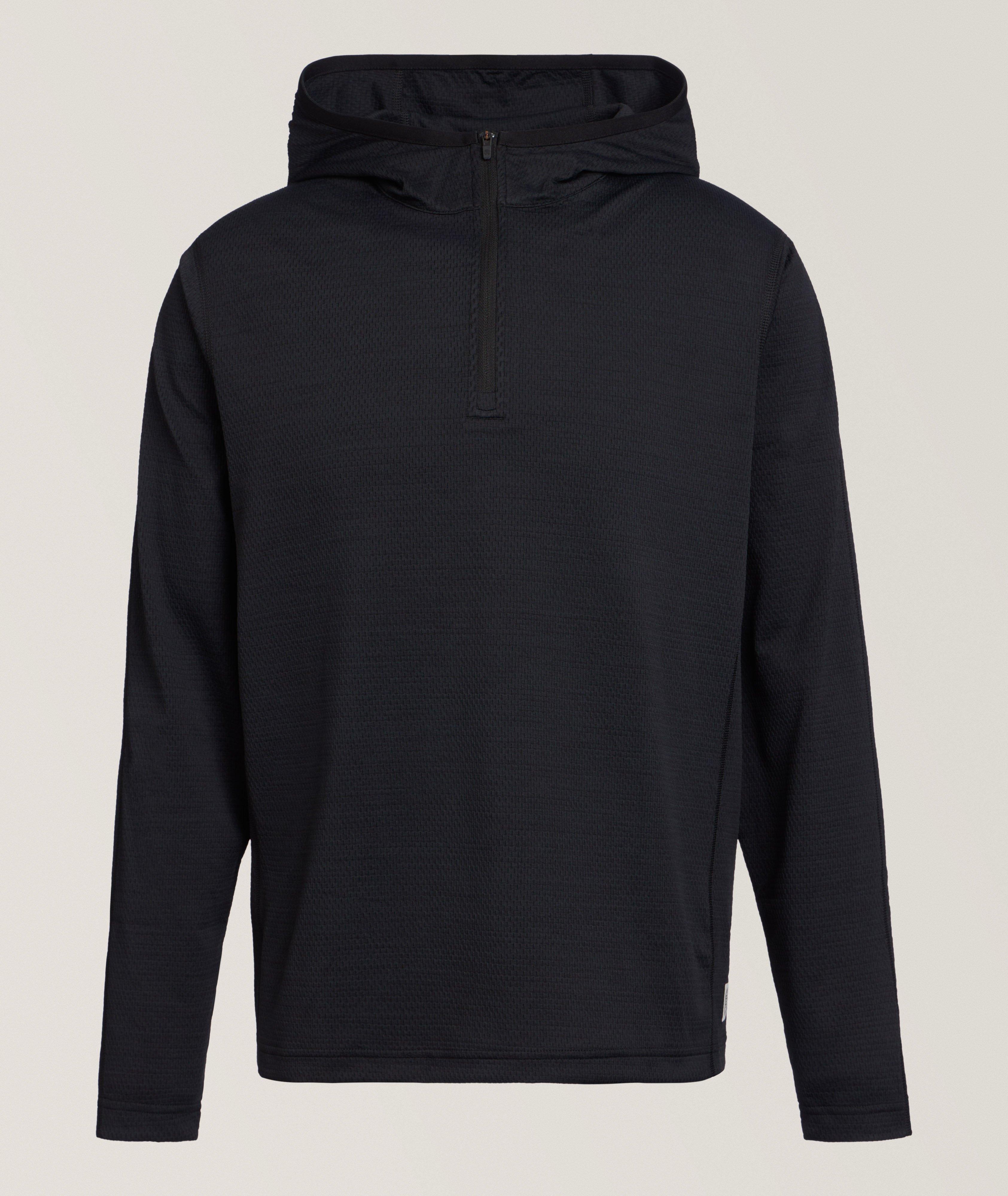 Standard-Fit Solotex Mesh Hooded Sweatshirt  image 0