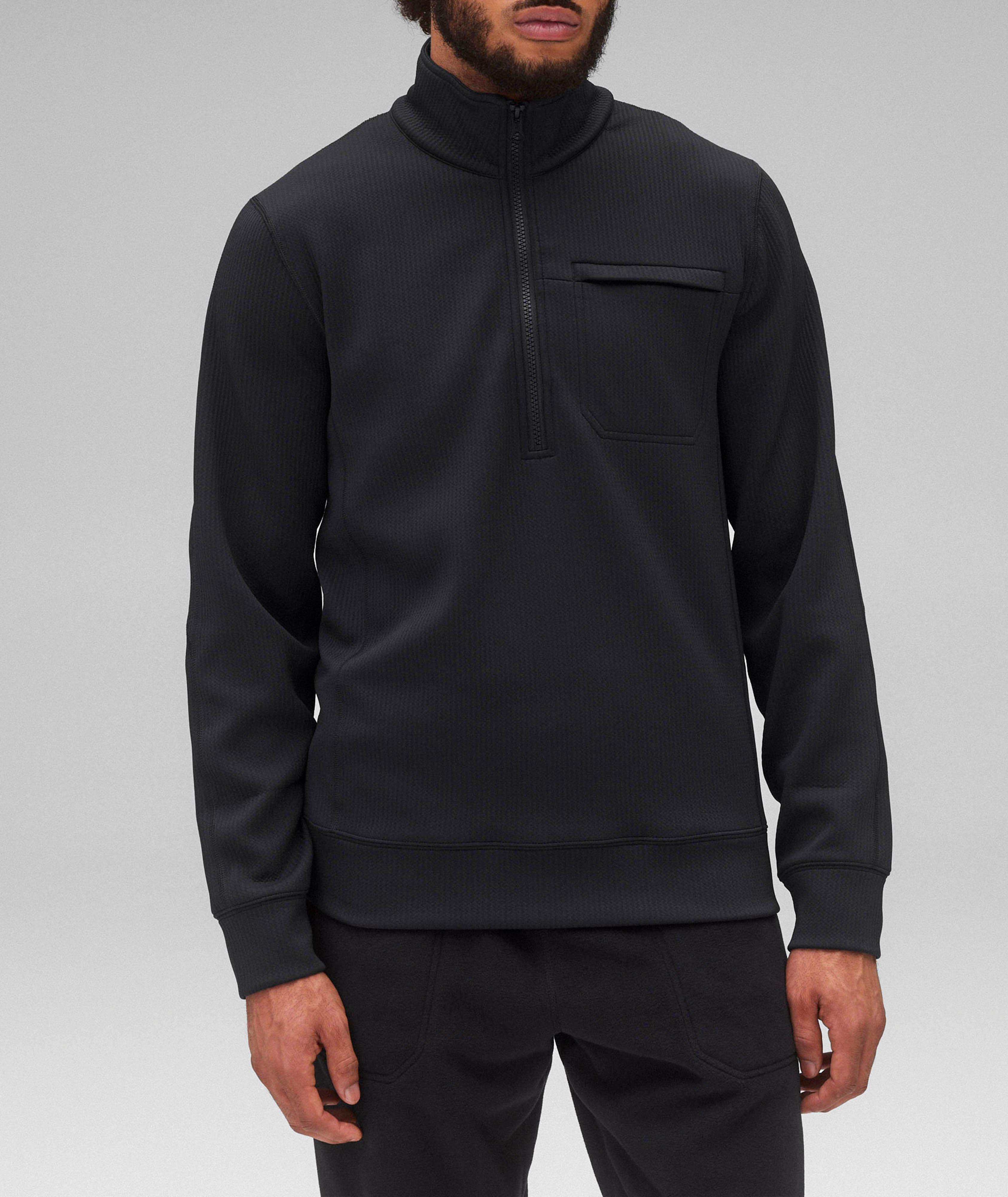 Double Knit Rally Quarter-Zip Sweater image 2