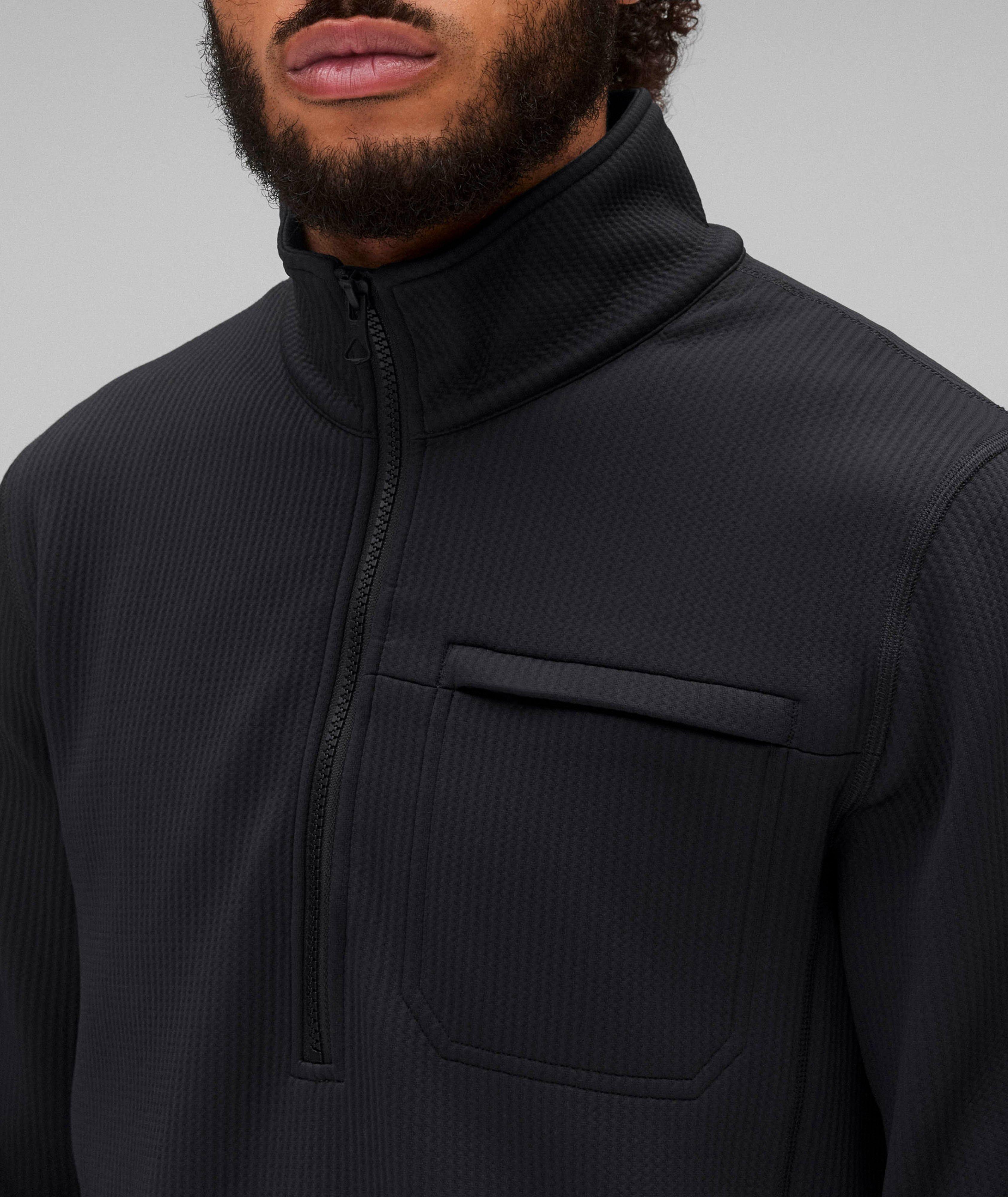 Double Knit Rally Quarter-Zip Sweater image 4