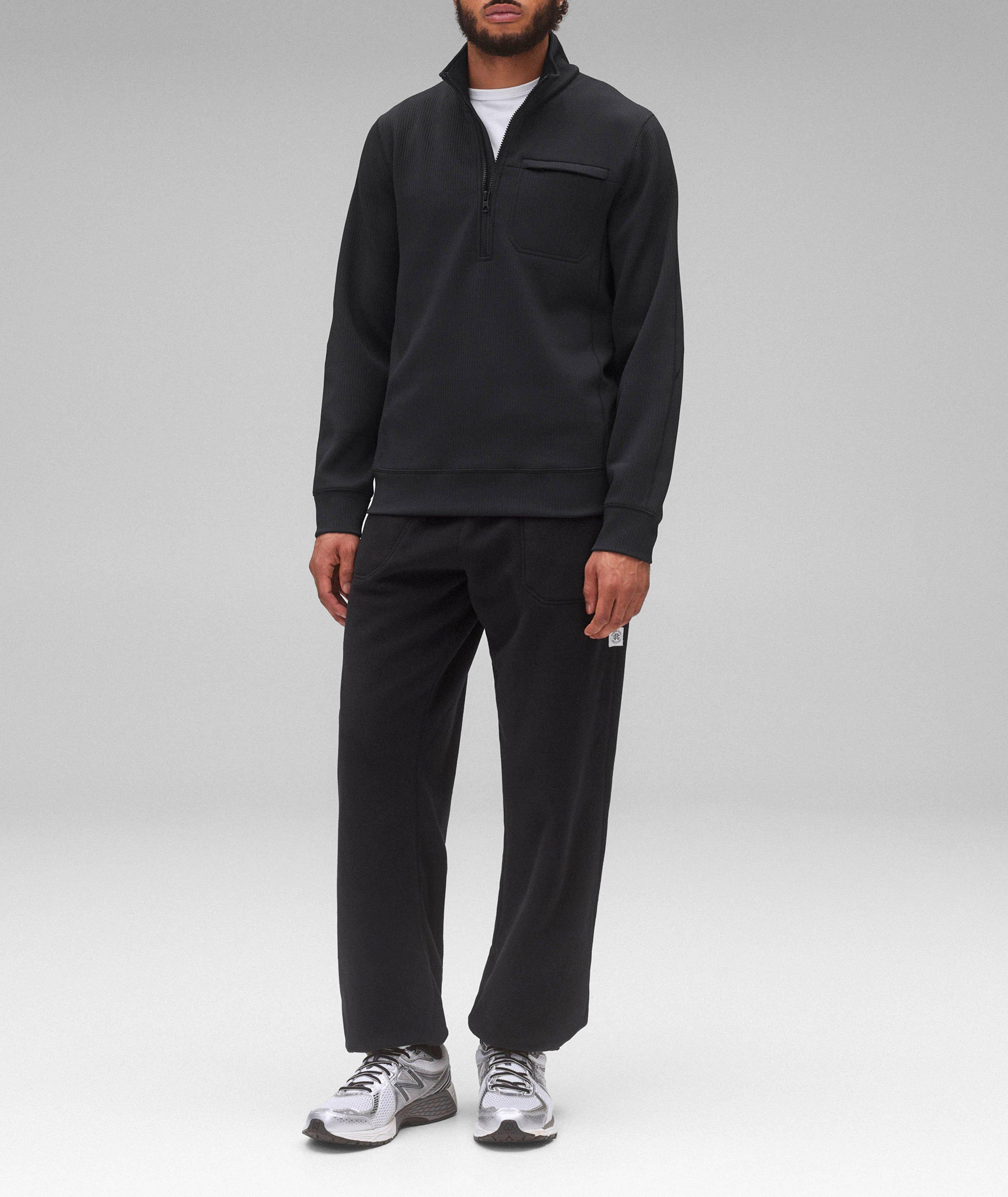 Double Knit Rally Quarter-Zip Sweater image 6