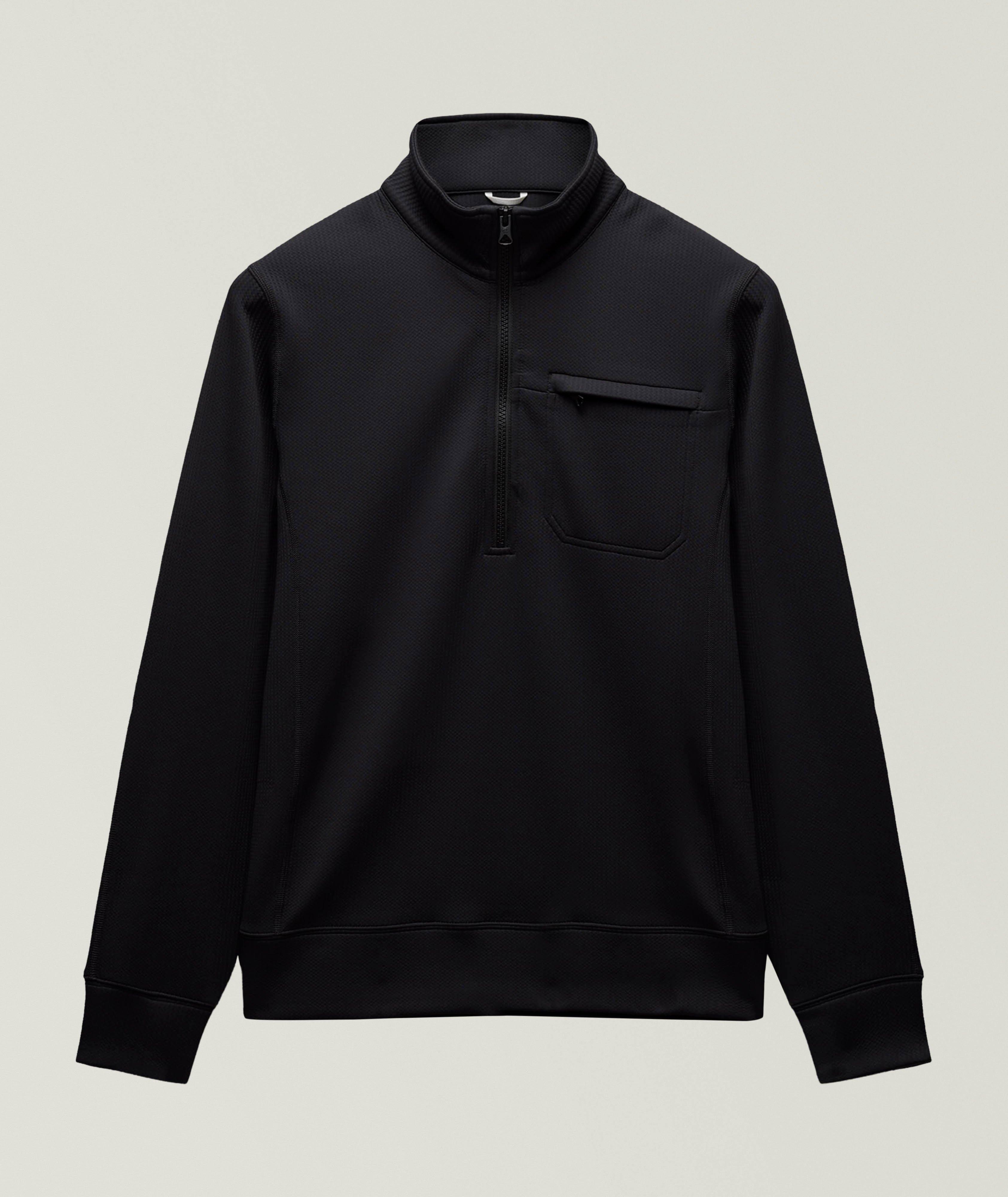 Double Knit Rally Quarter-Zip Sweater image 0