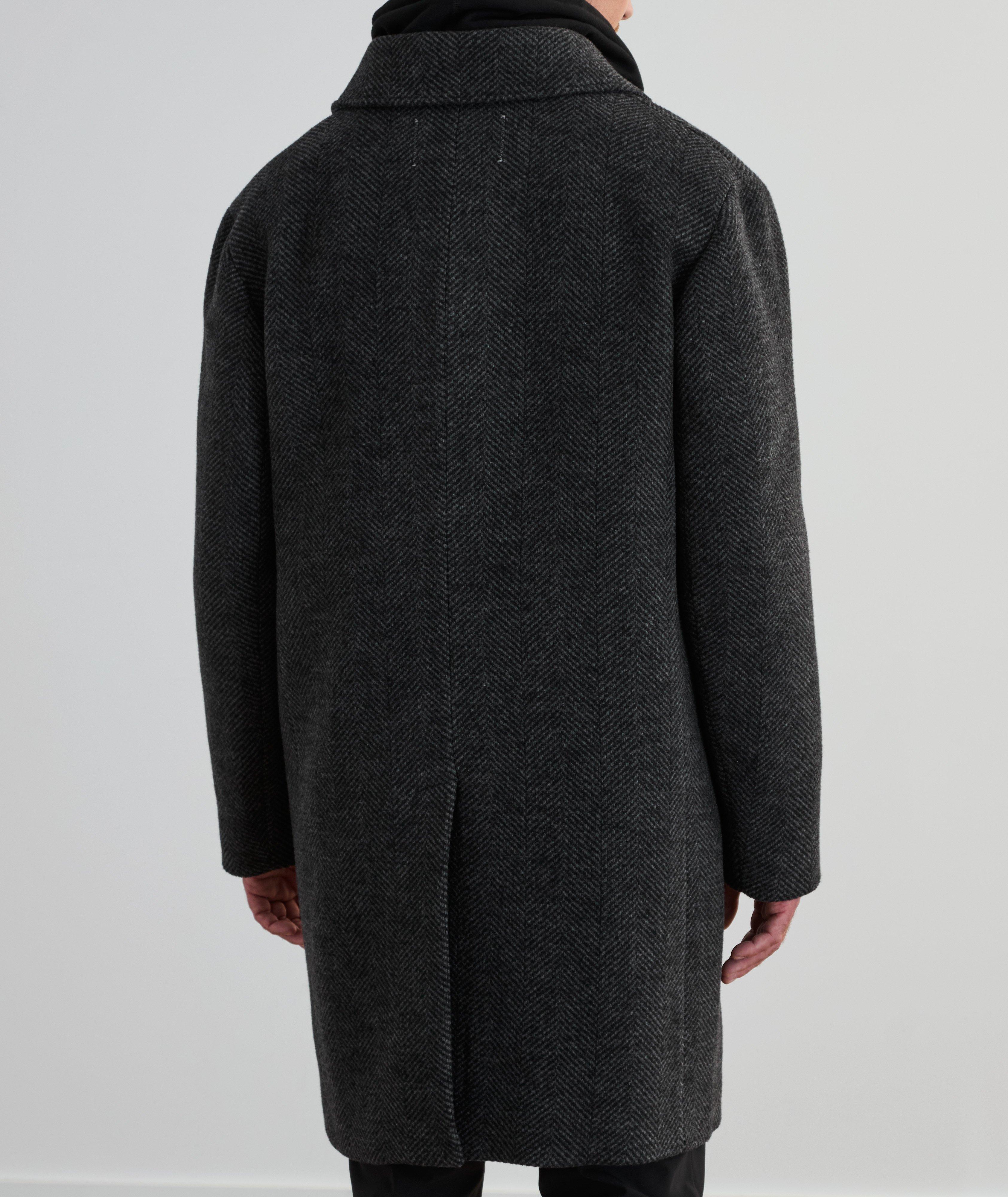 Herringbone Wool Scout Coat image 2