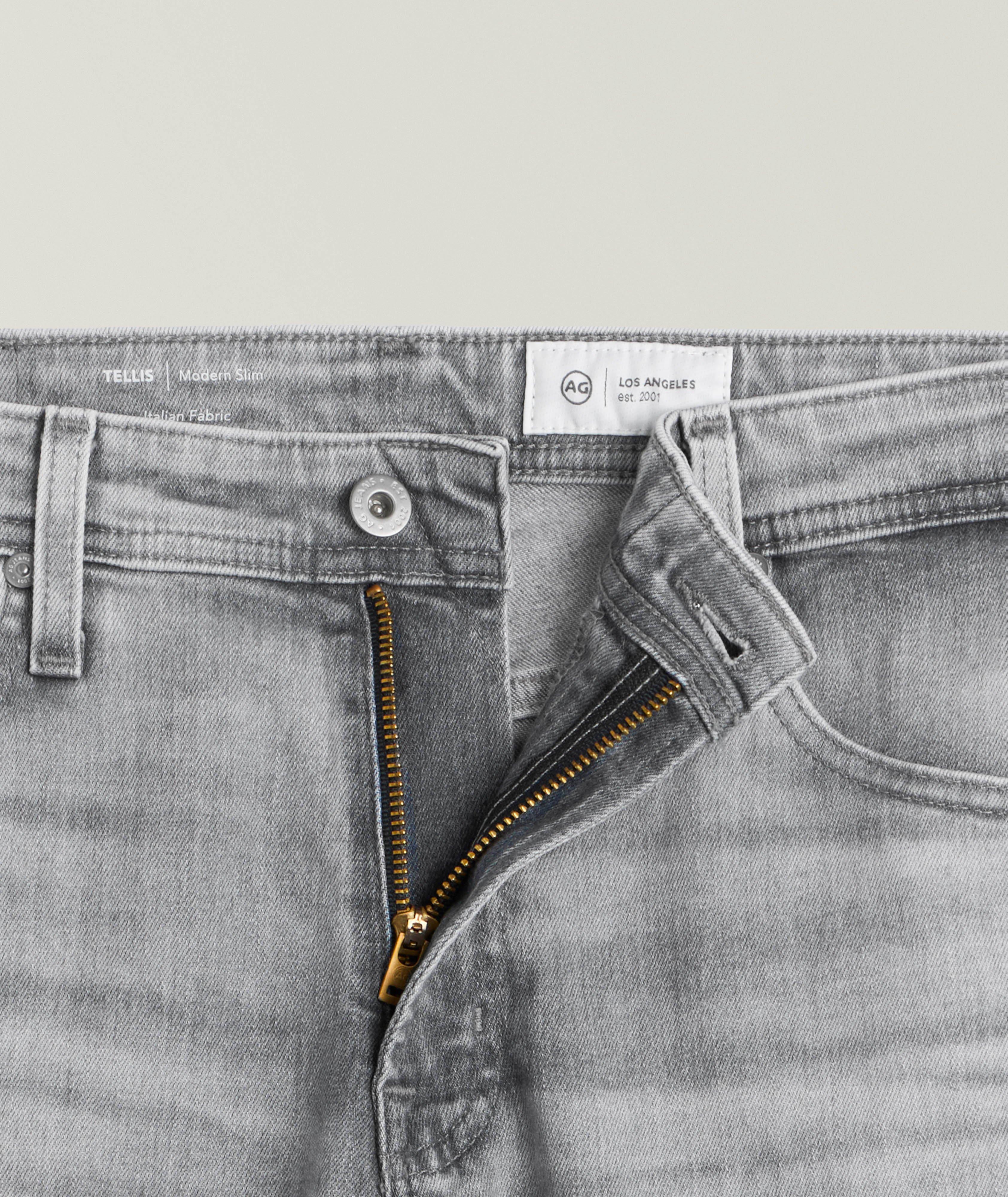 Tellis Modern Slim Vapor Wash Jeans image 4