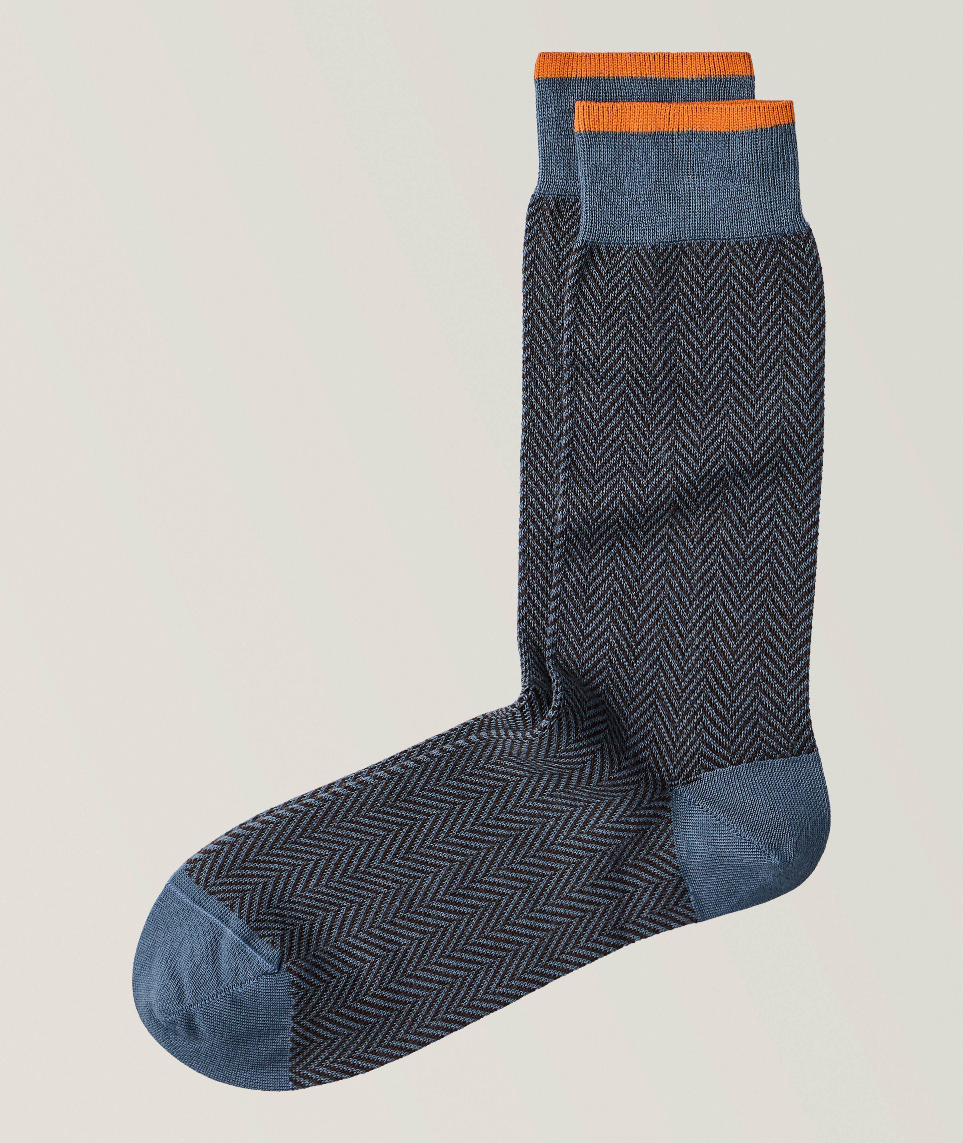 Bobby Short Herringbone Socks  image 0