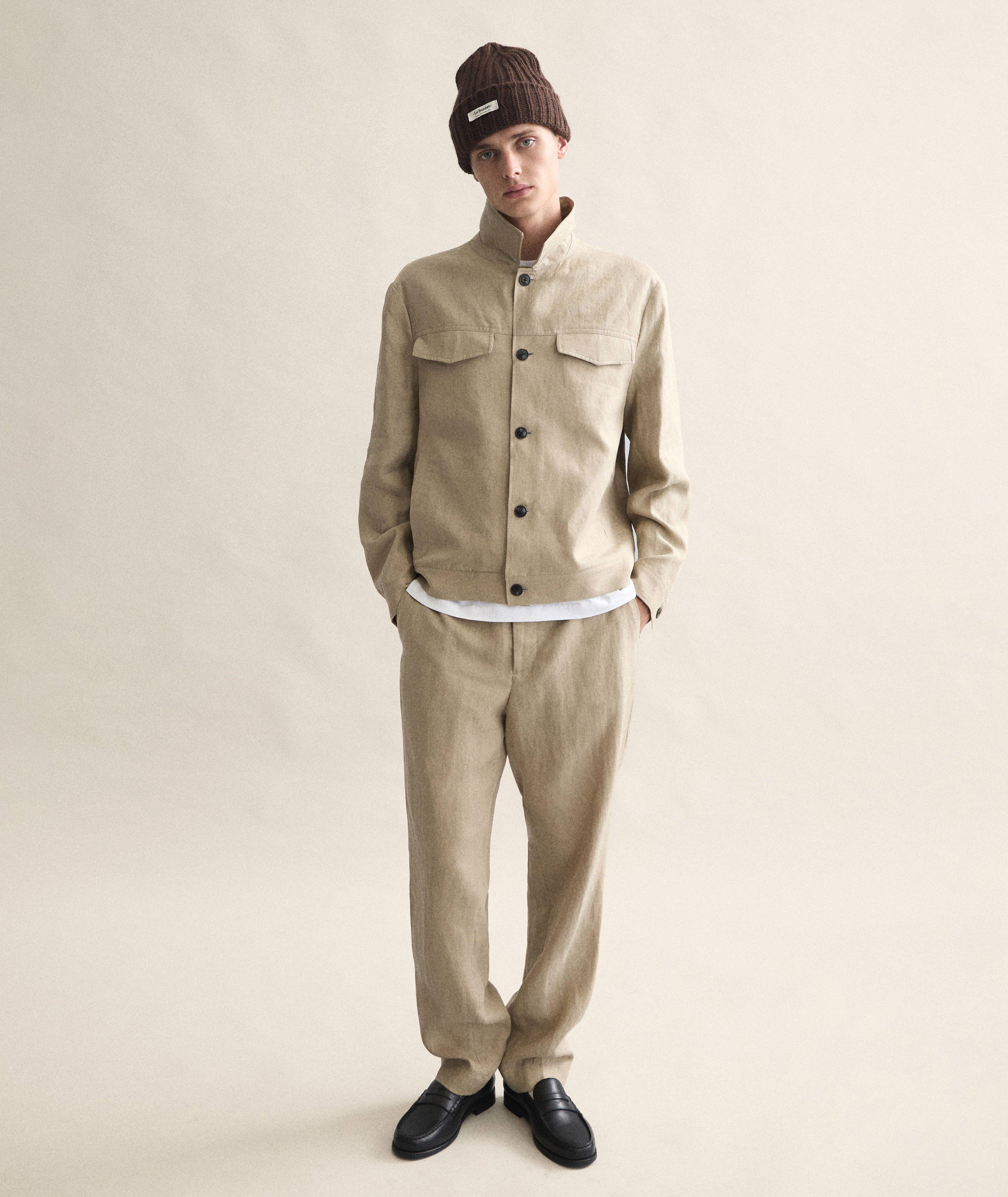 Tuque en laine d’agneau et en angora image 3