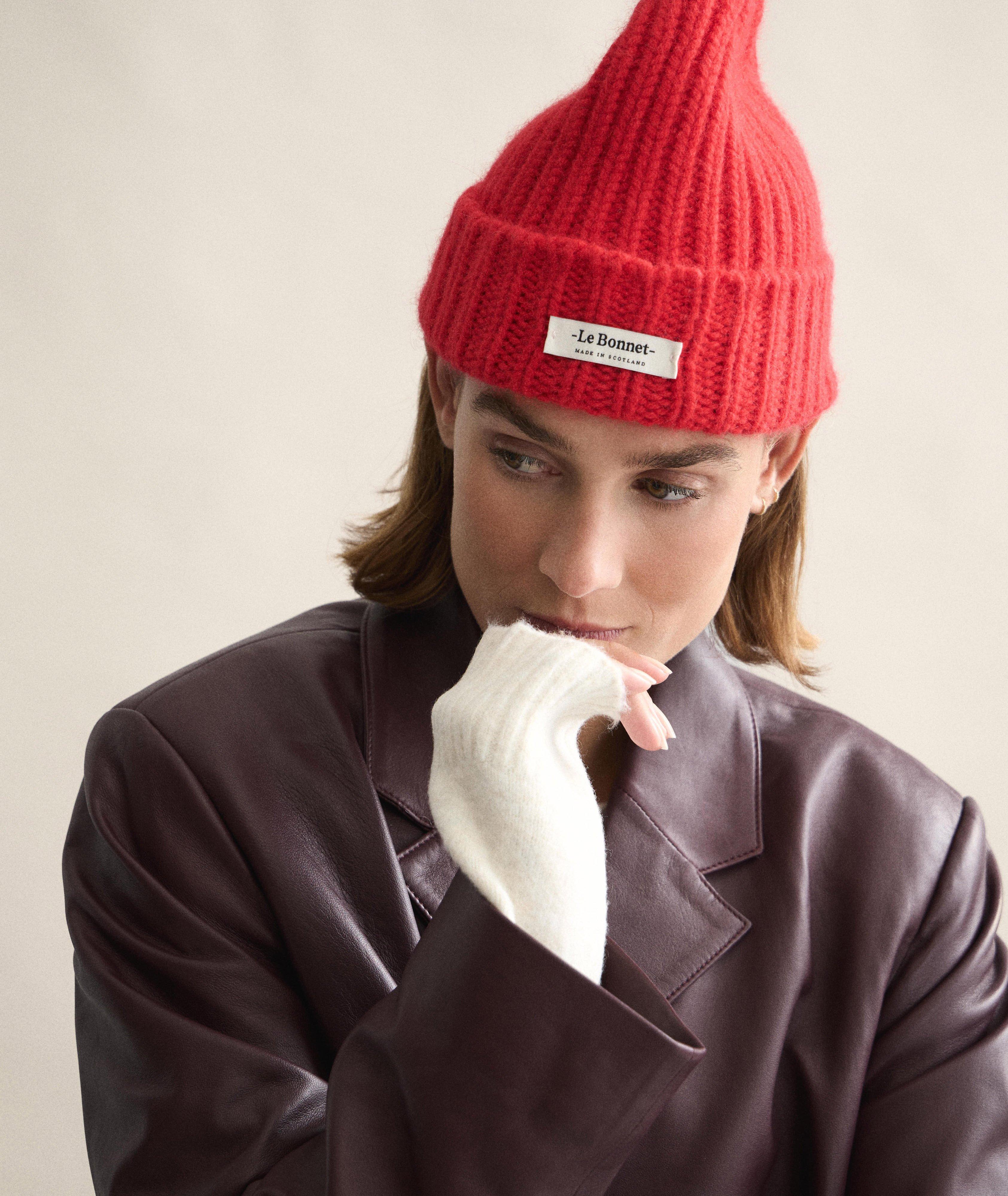 Tuque en lainage avec logo image 2