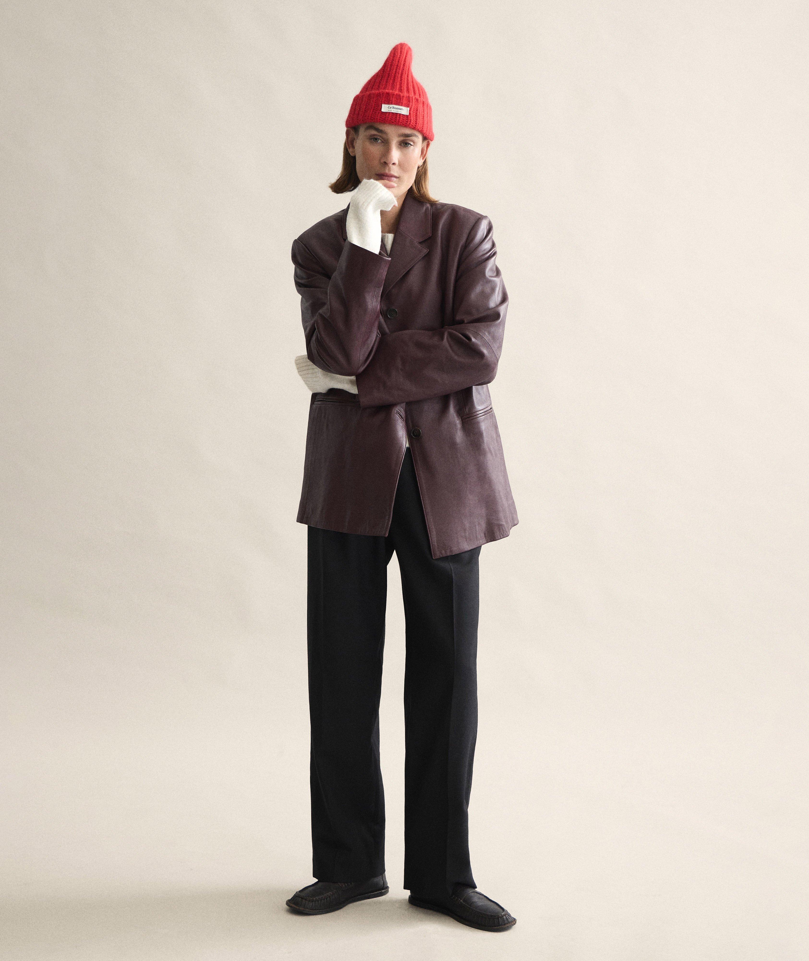 Tuque en lainage avec logo image 3