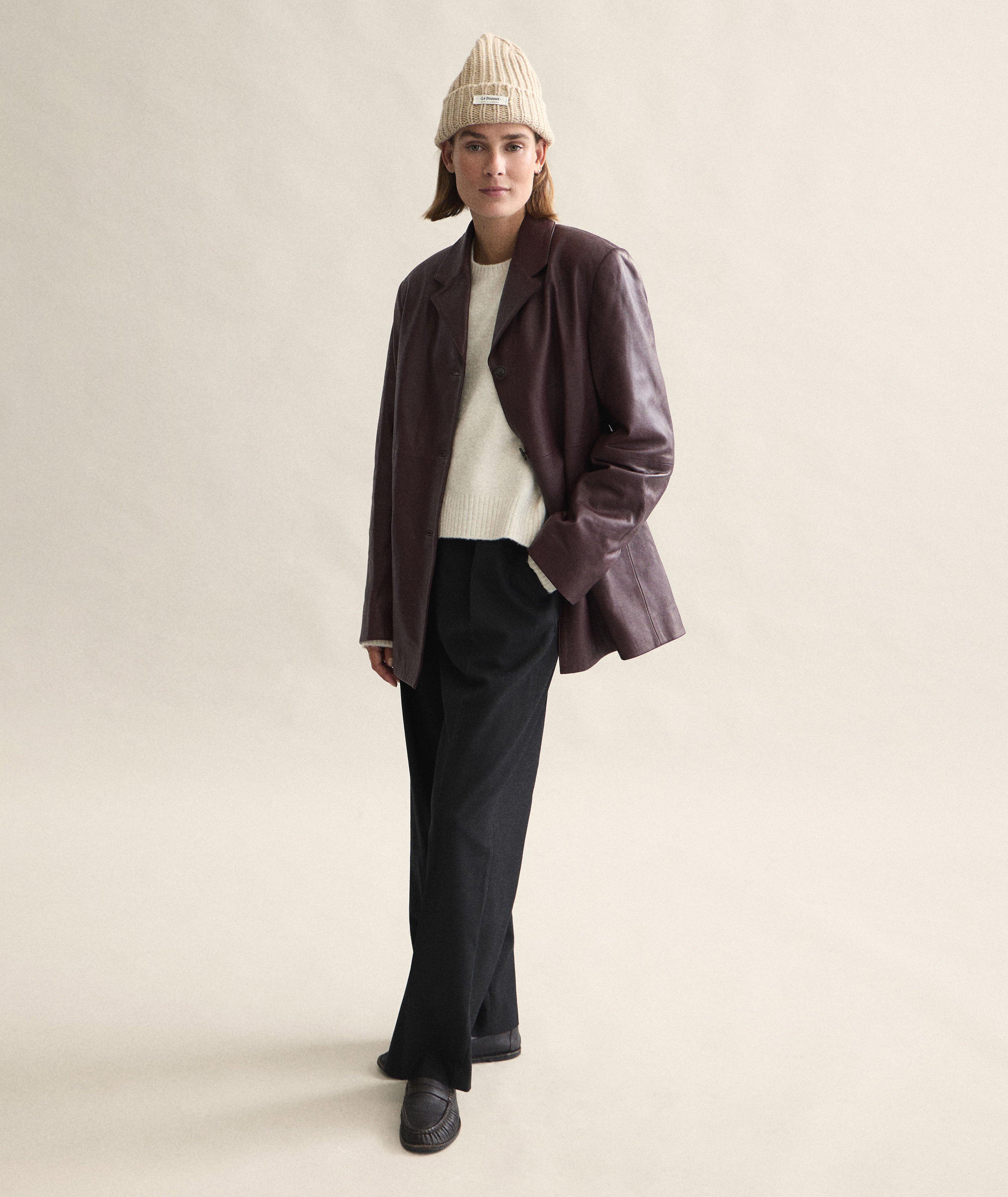 Tuque en lainage avec logo image 3