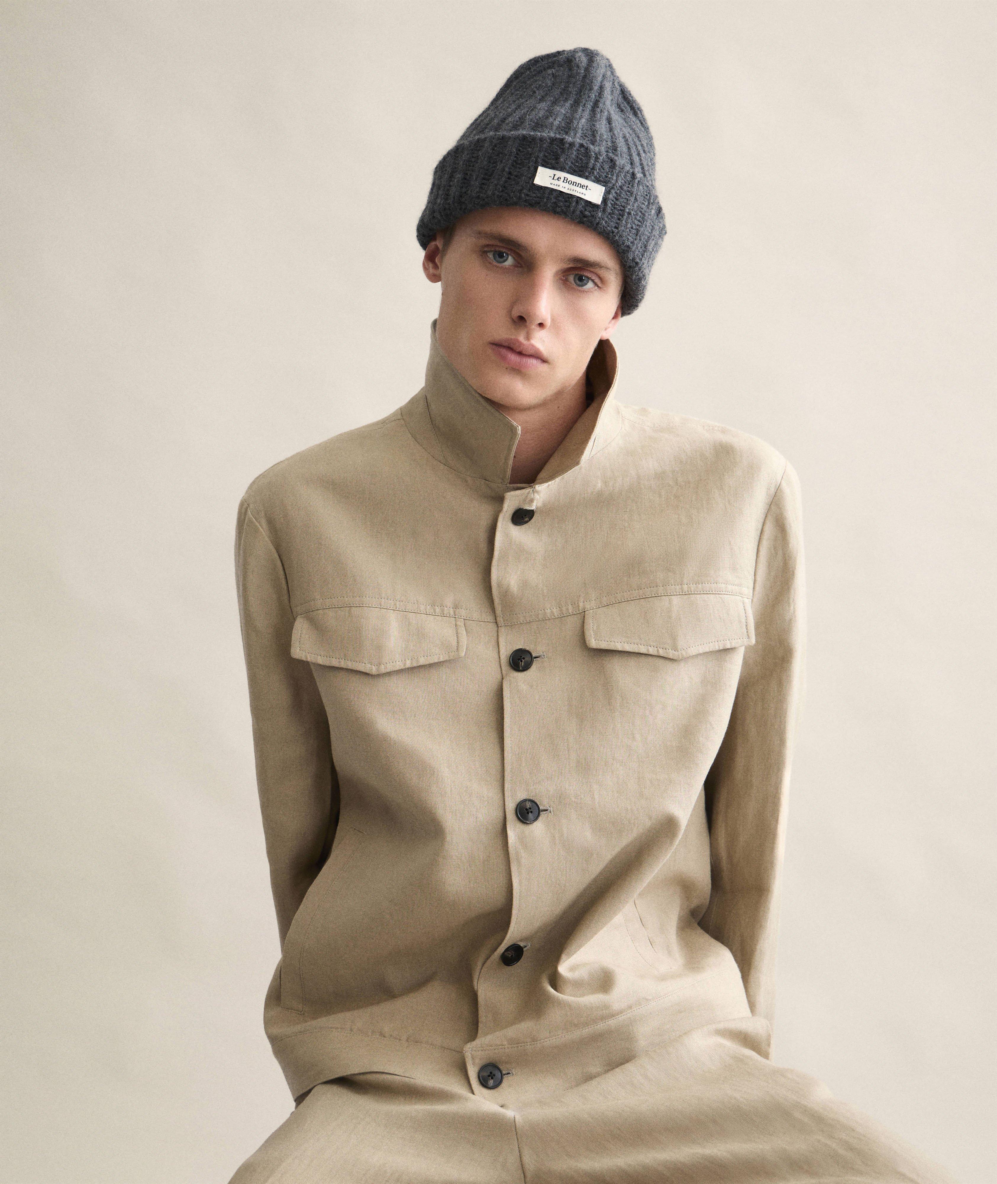 Tuque en lainage avec logo image 2