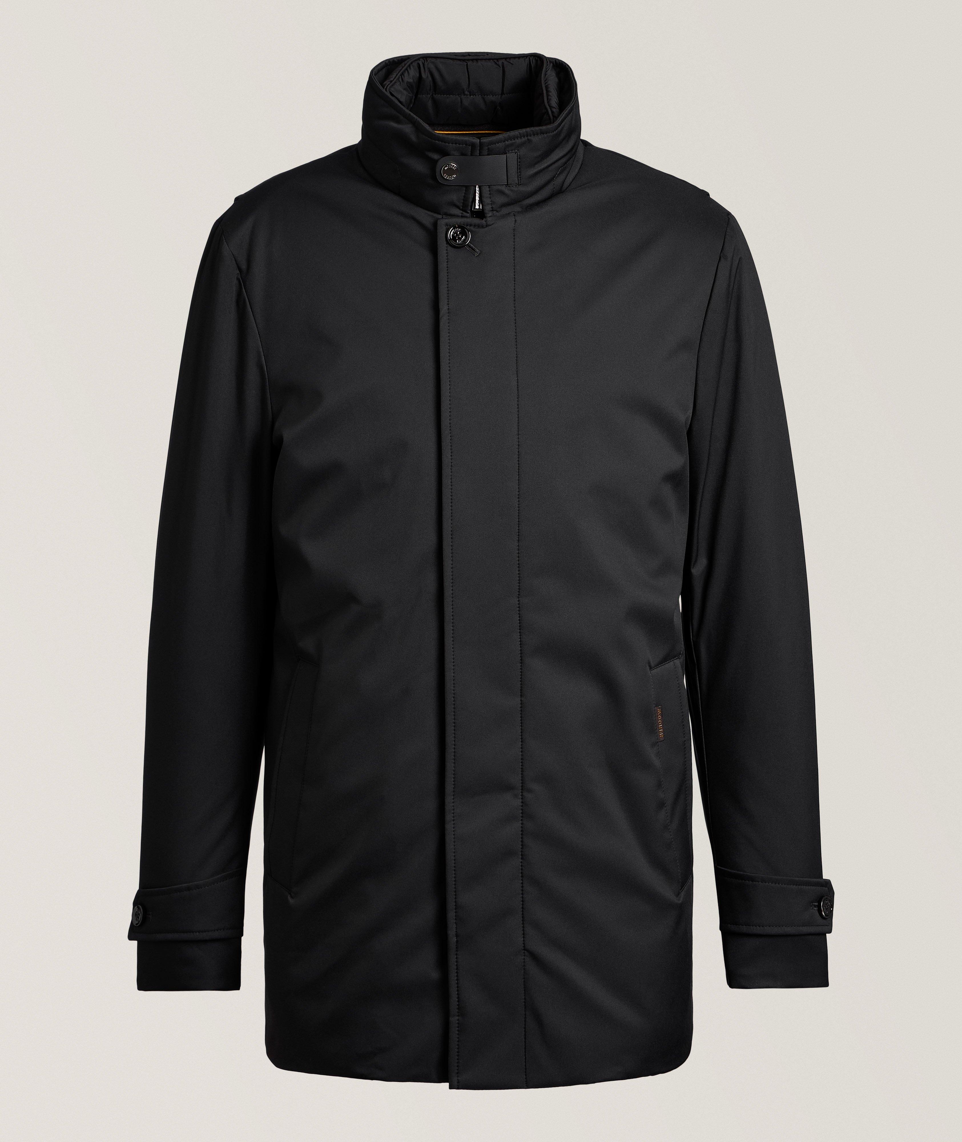 MOORER BLK NYL CARCOAT image 0