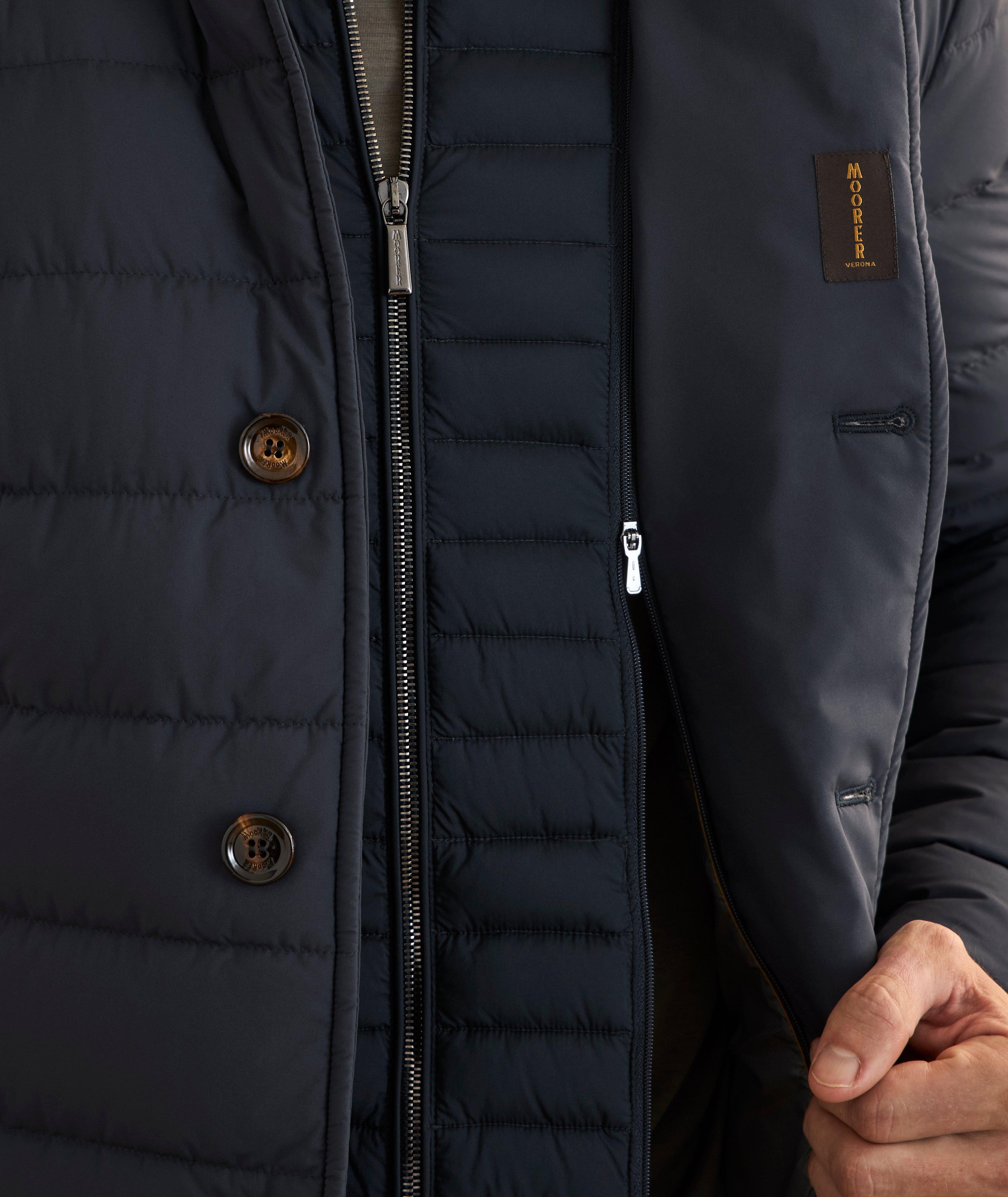 SINARDI-SKT Removable-Bib Quilted Jacket image 4