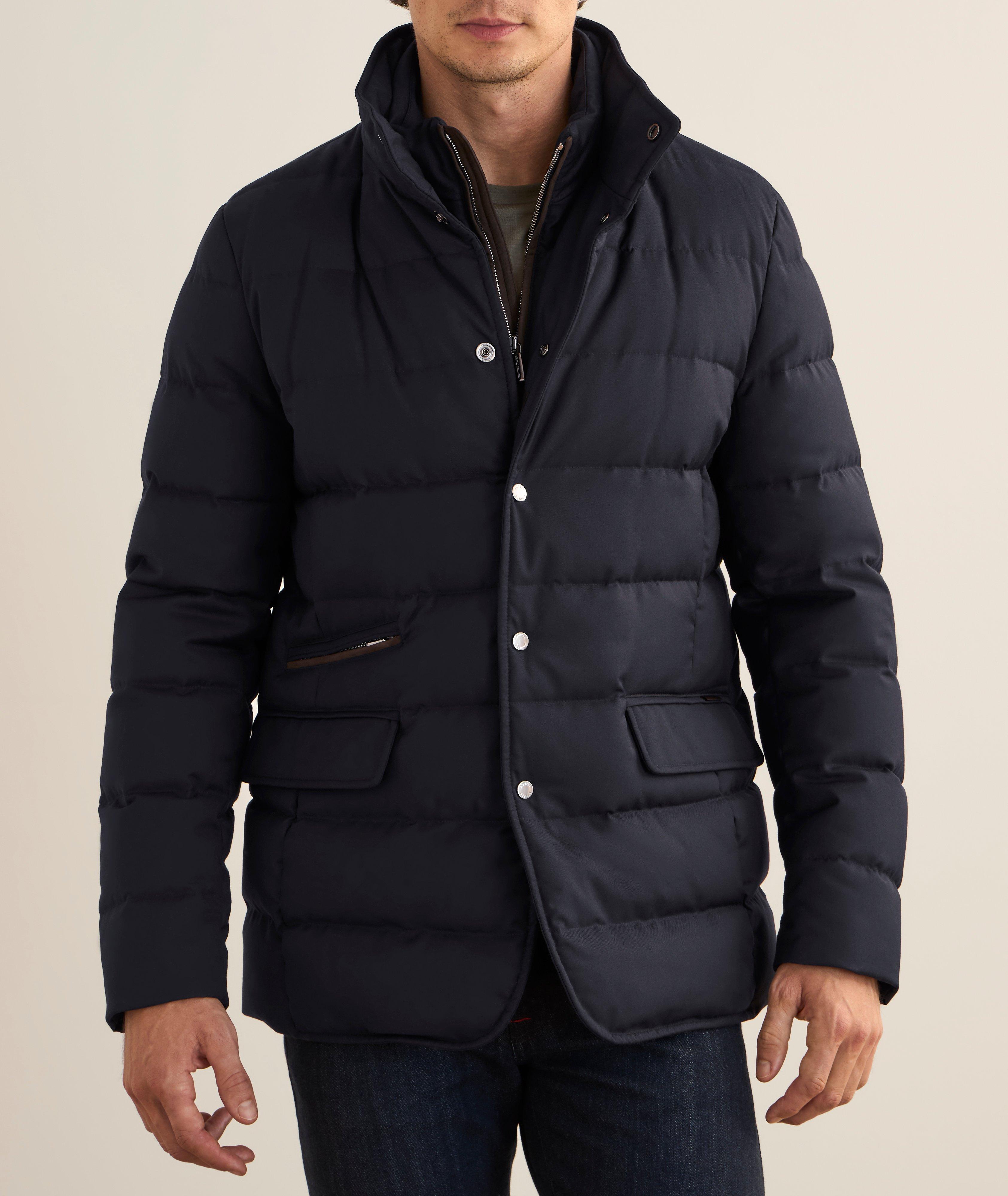 Ilvo-PUM Removable-Bib Quilted Jacket image 1