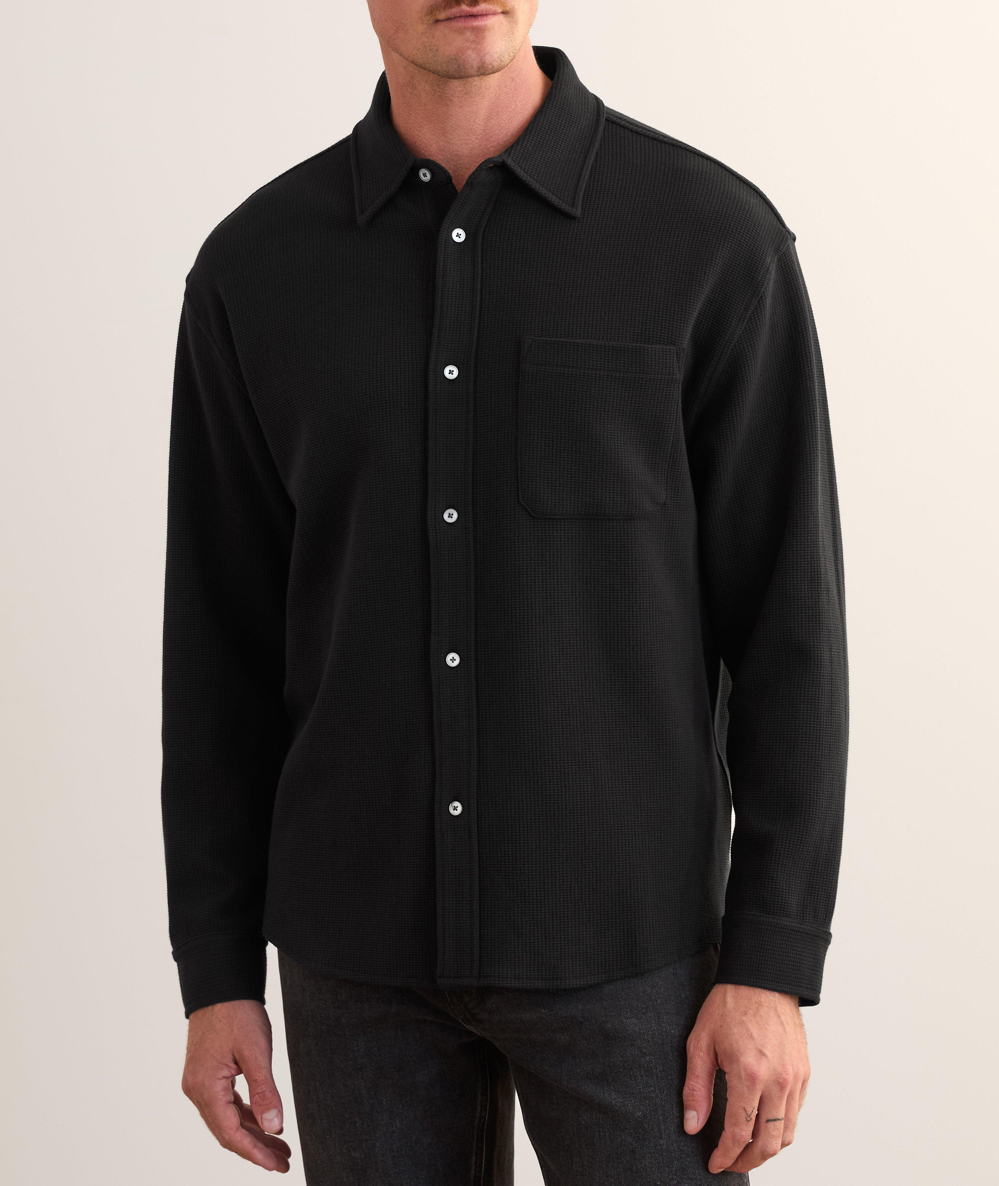 Chemise en coton gaufré image 1