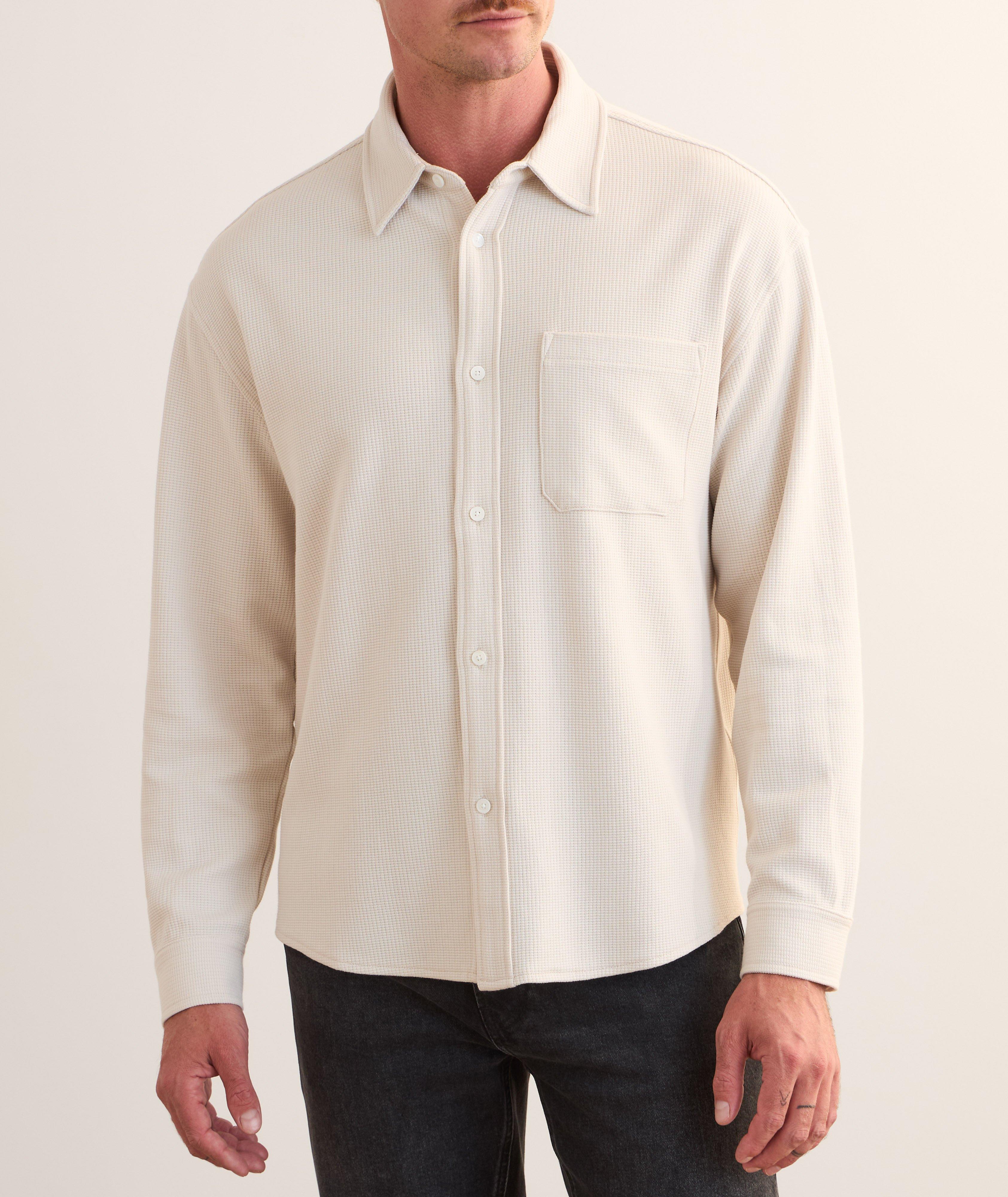 Chemise en coton gaufré image 1