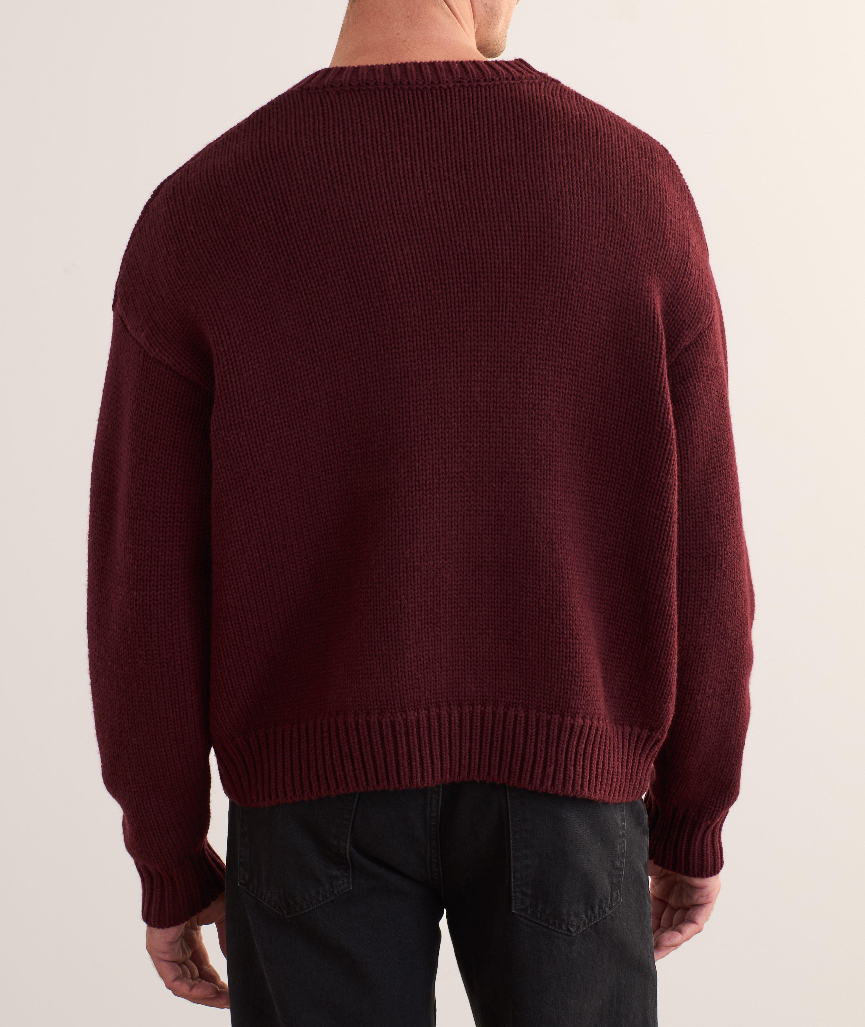 Wool-Cashmere V-Neck Sweater image 2