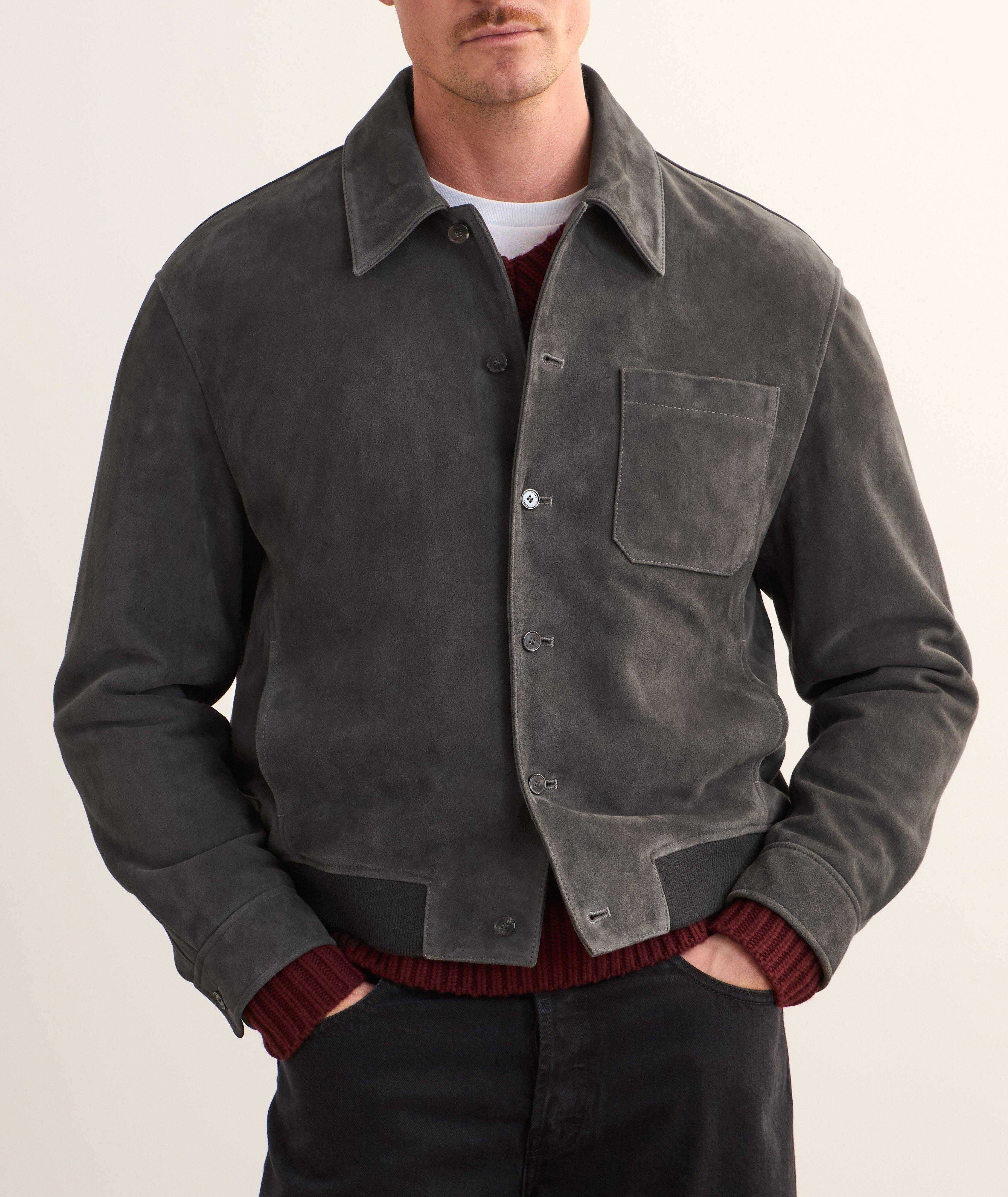 Classic Suede Bomber  image 1