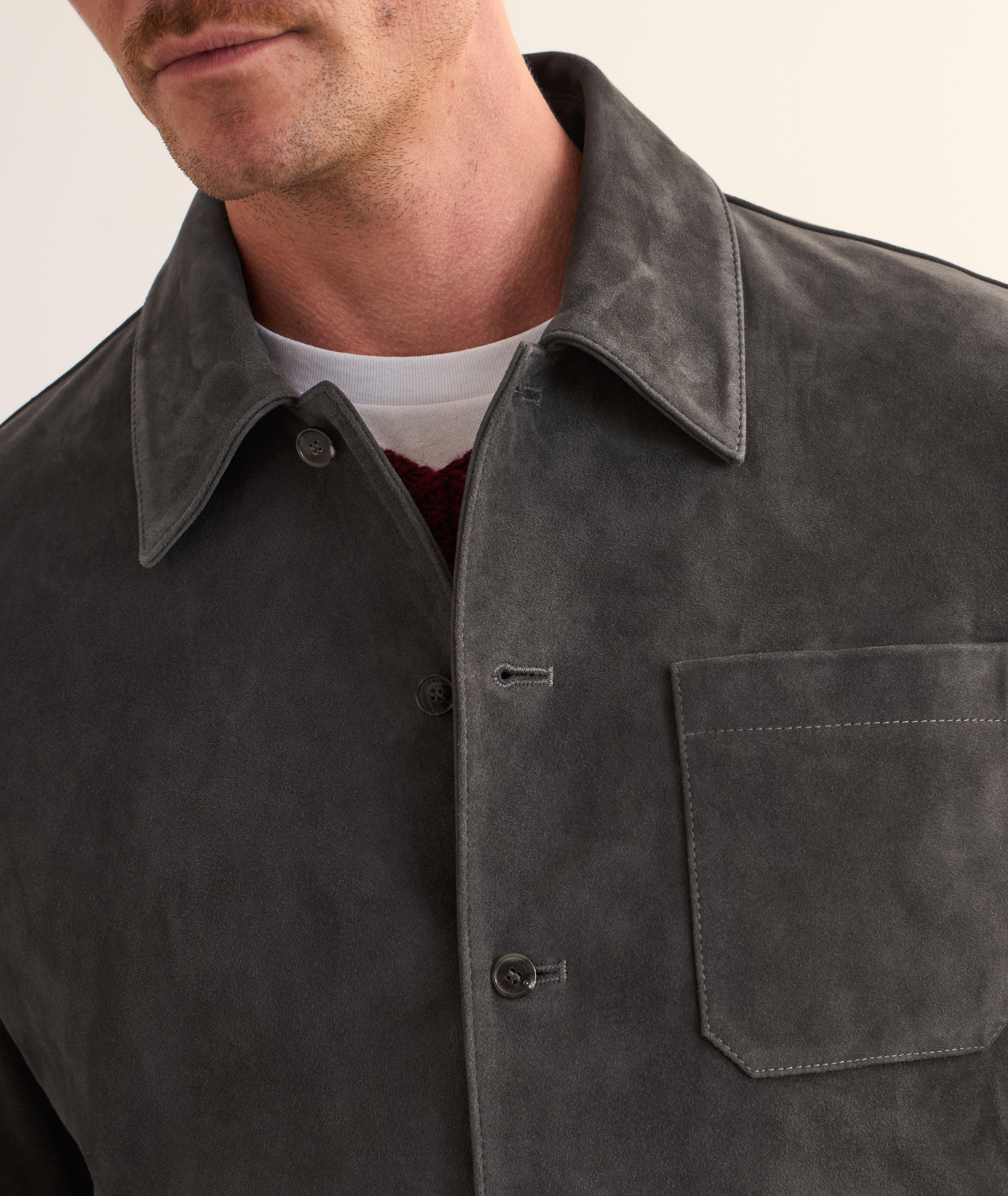 Classic Suede Bomber  image 3