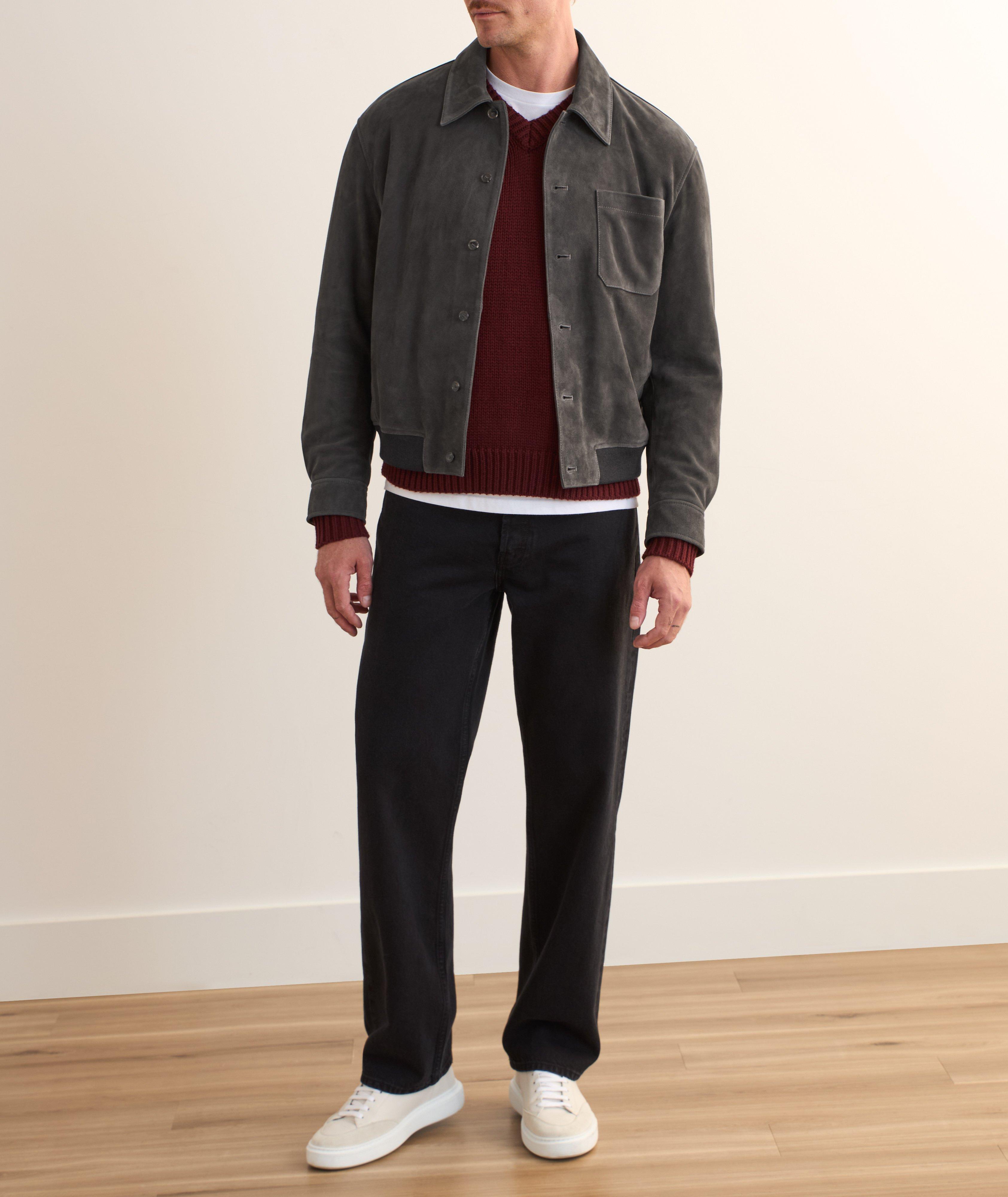 Classic Suede Bomber  image 5