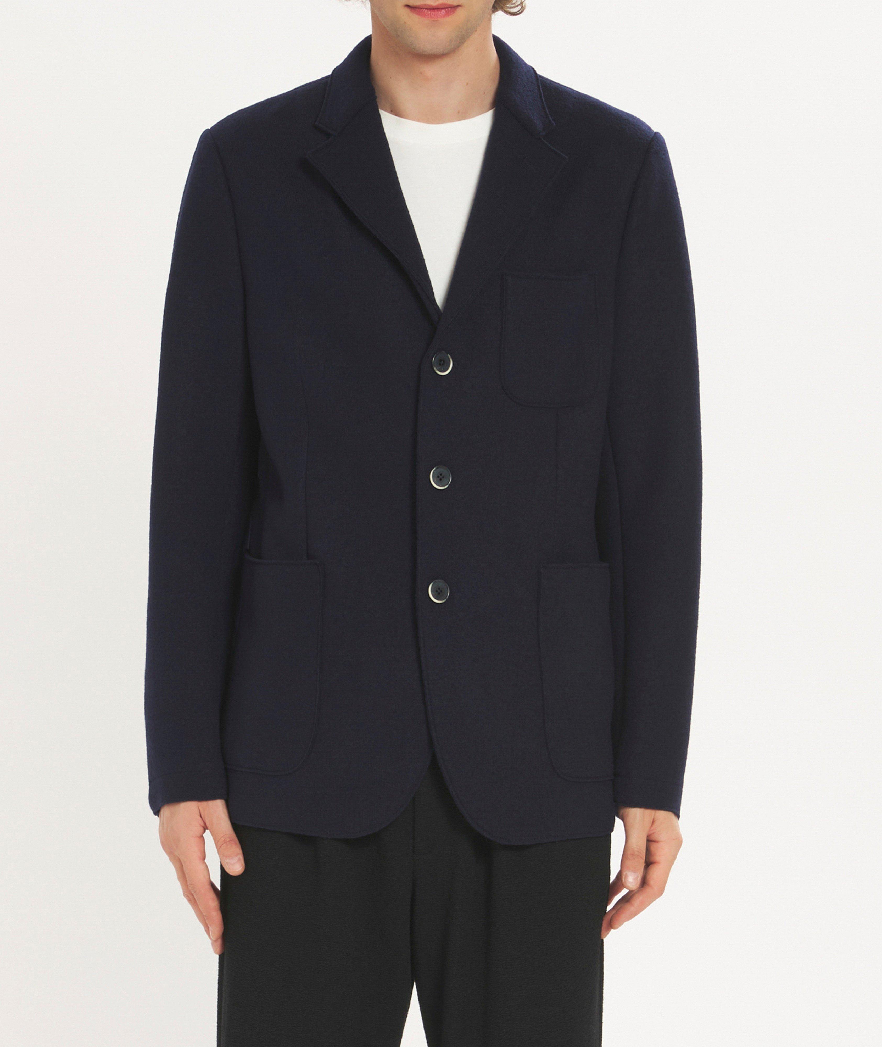 Stretch-Wool Jersey Sport Jacket image 2